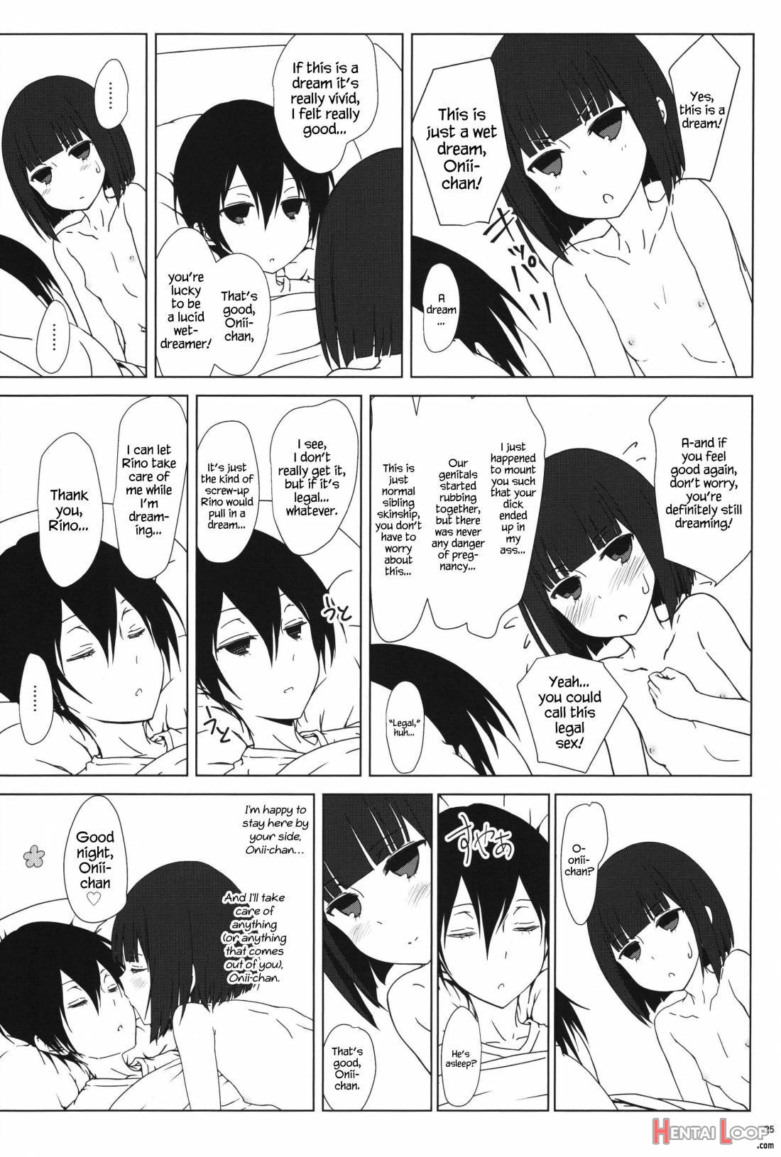 Tanaka-imouto Ga Warito Sakarige page 24