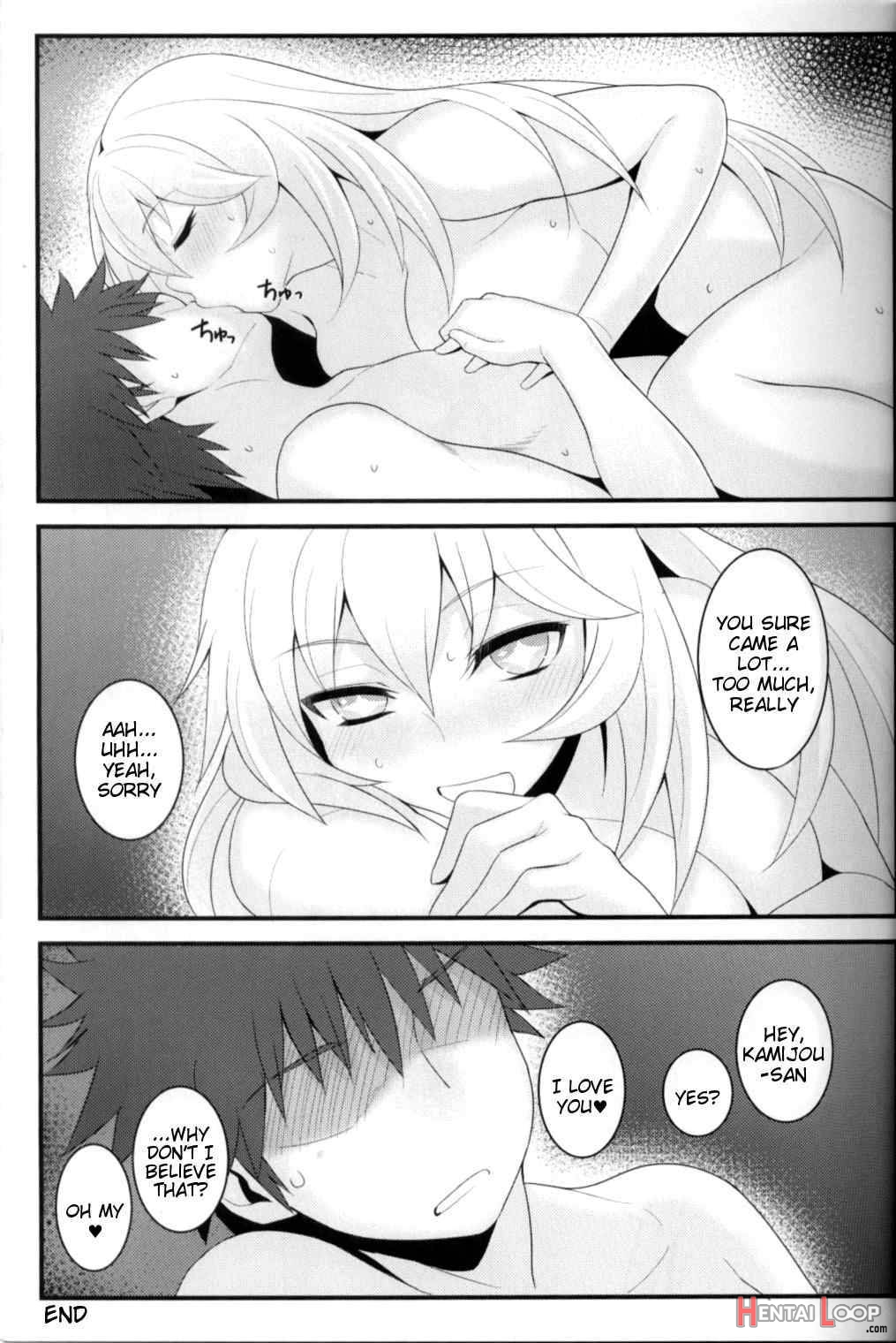 Tatoe Ba Shokuhou San Ga Kamijou San To Chucchu Shitari Suru Sonna Sekai Ga Moshi Aru To Sure Ba. page 18