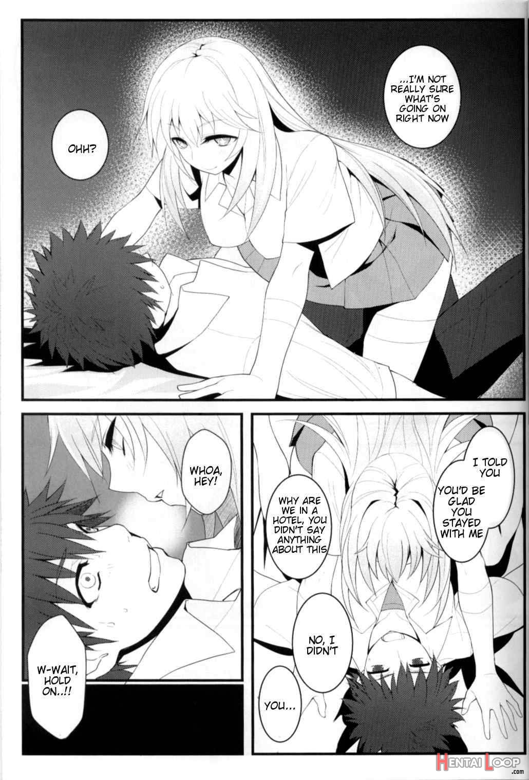 Tatoe Ba Shokuhou San Ga Kamijou San To Chucchu Shitari Suru Sonna Sekai Ga Moshi Aru To Sure Ba. page 8