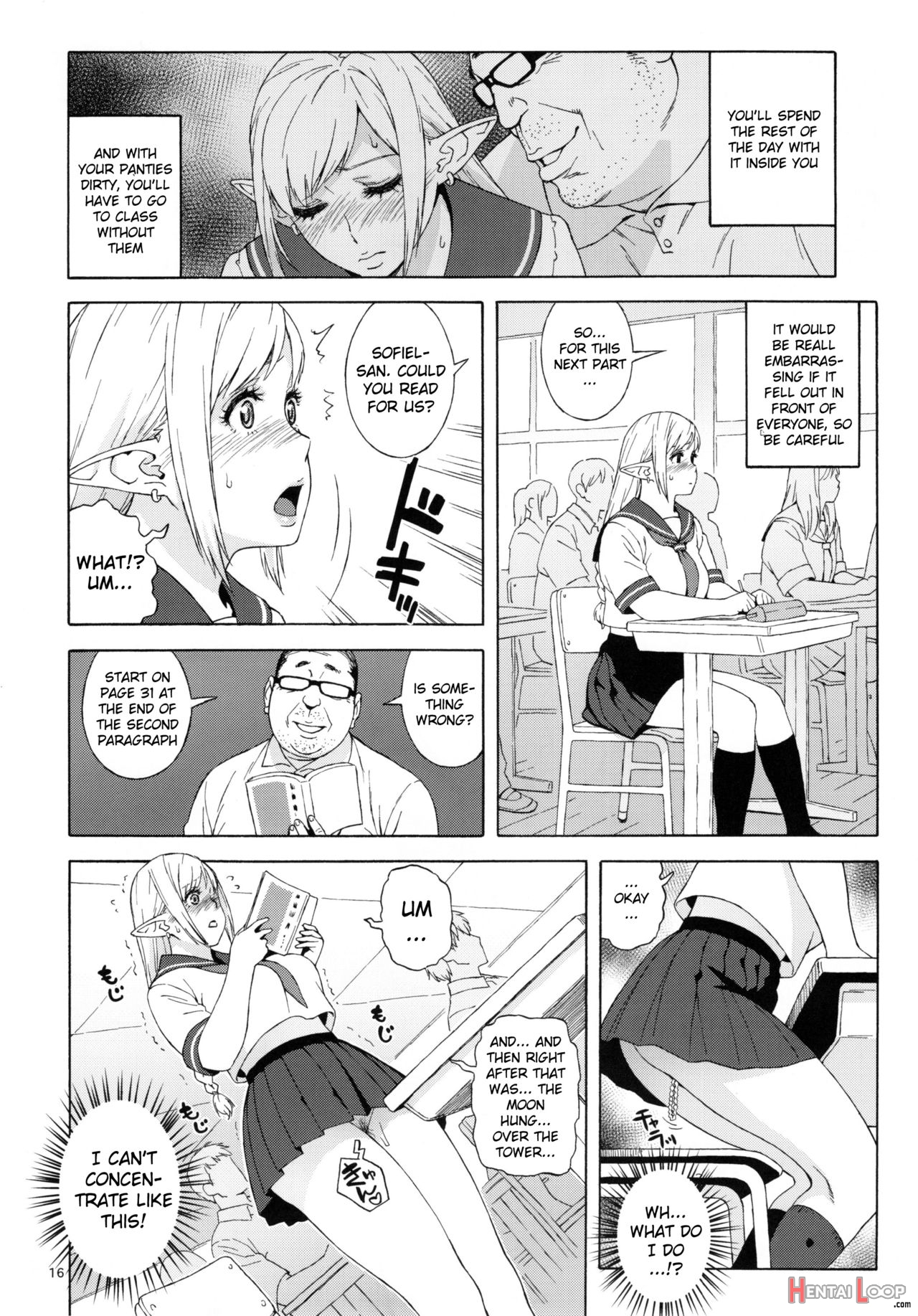 Tenkousei Jk Elf 2 -kegasareta Konyaku No Akashi- page 16