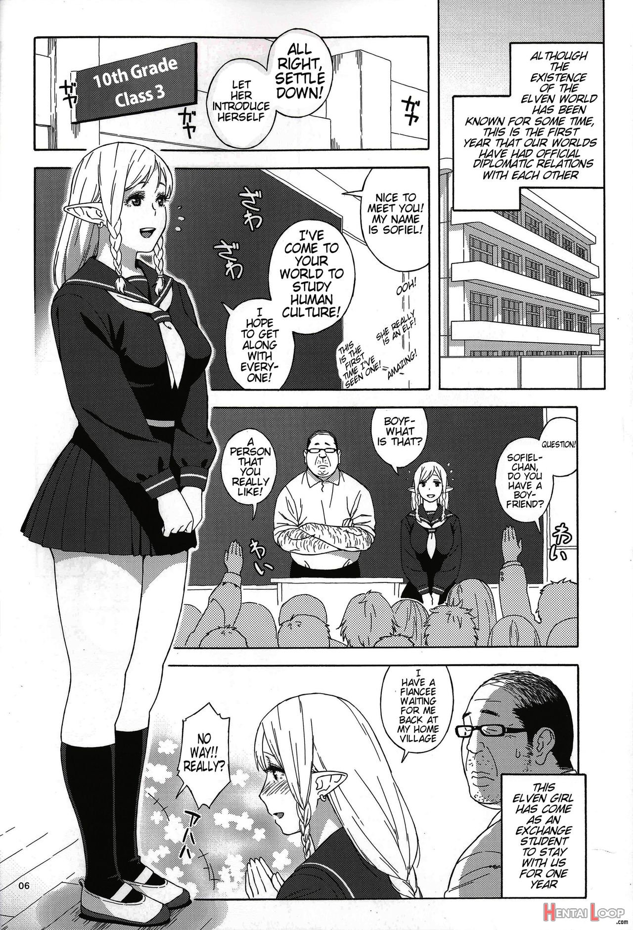 Tenkousei Jk Elf -houkago Choukyou Jugyou- page 6