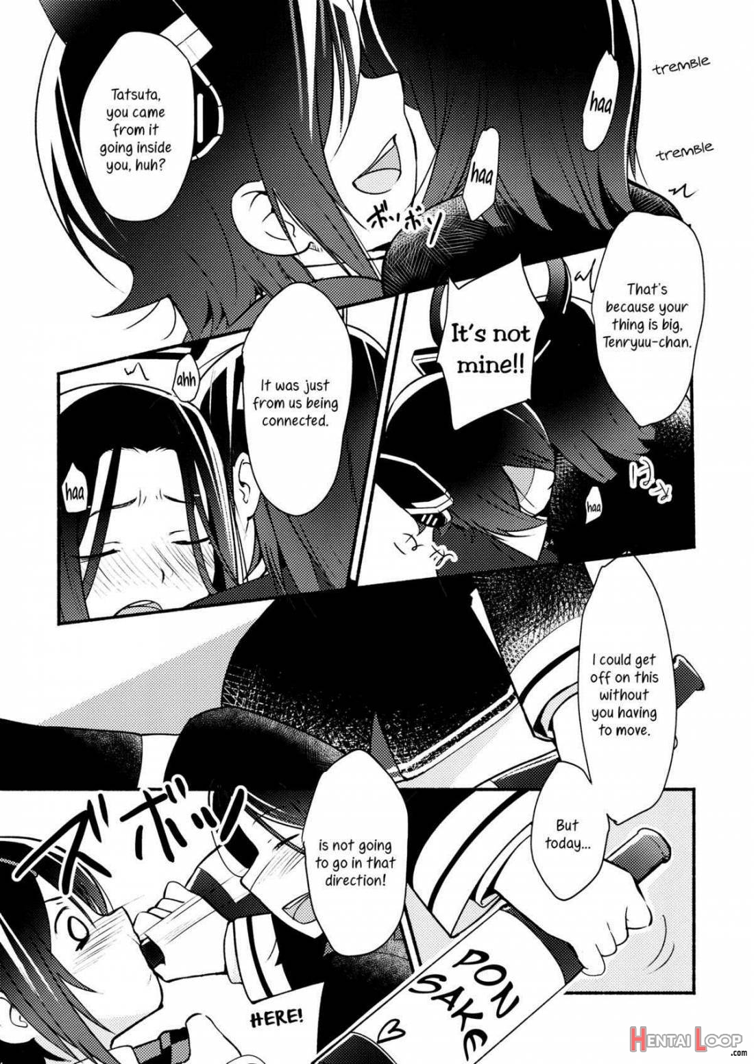 Tenryuu-chan Wa Yasashii Kara page 20