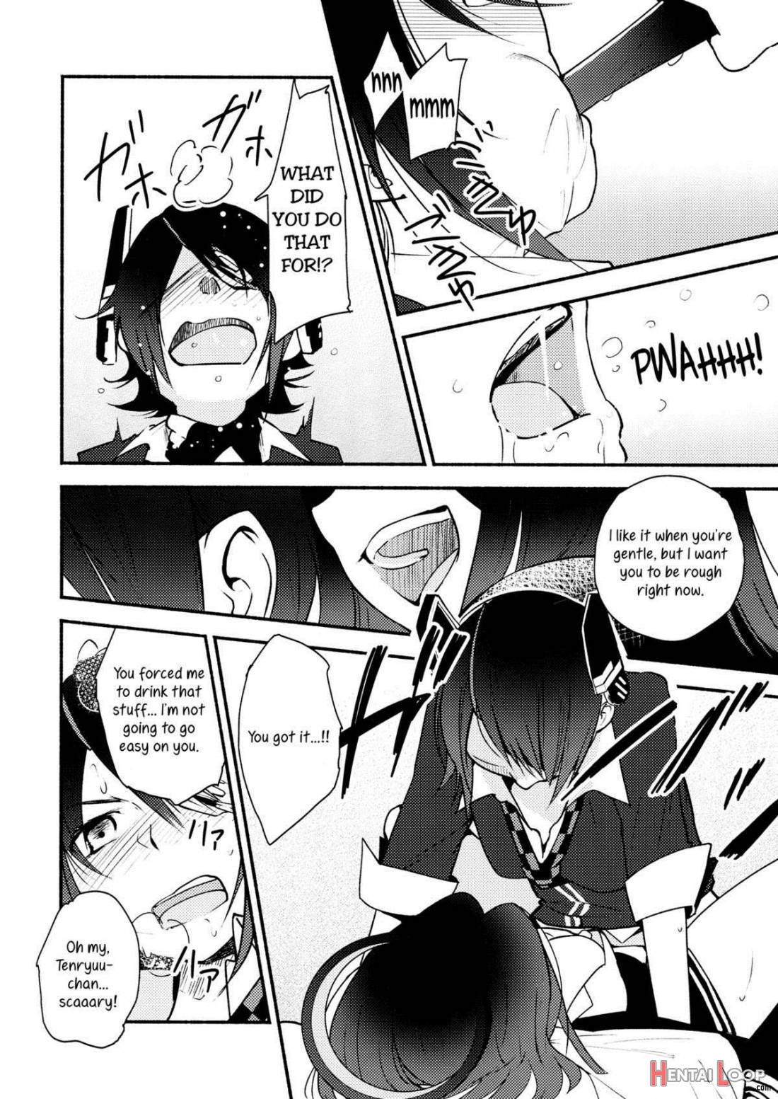 Tenryuu-chan Wa Yasashii Kara page 21