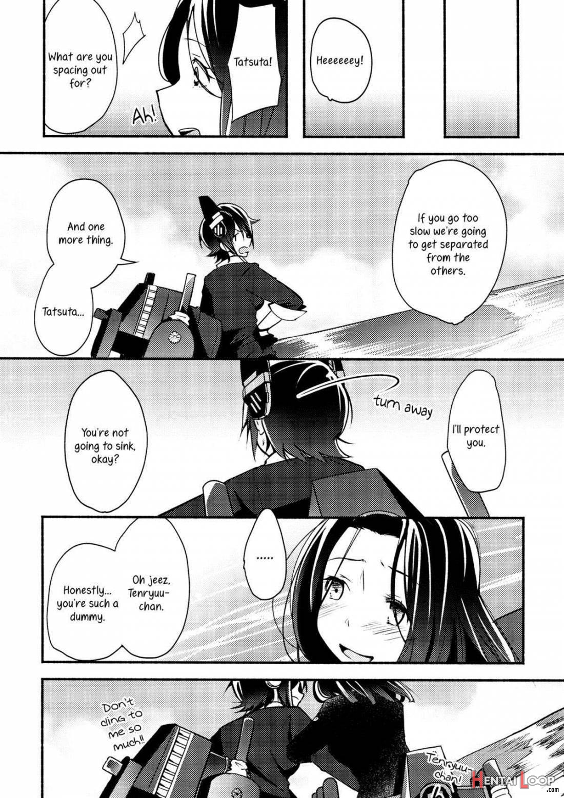 Tenryuu-chan Wa Yasashii Kara page 27