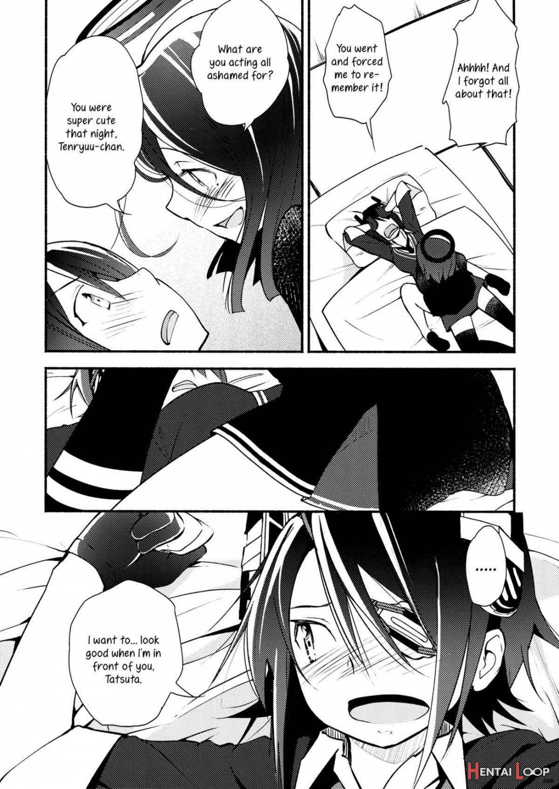 Tenryuu-chan Wa Yasashii Kara page 9
