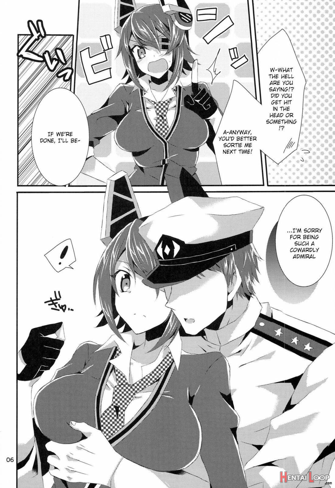 Tenryuu Ga Kawai Sugite Teitoku Wa Gaman No Genkai page 3