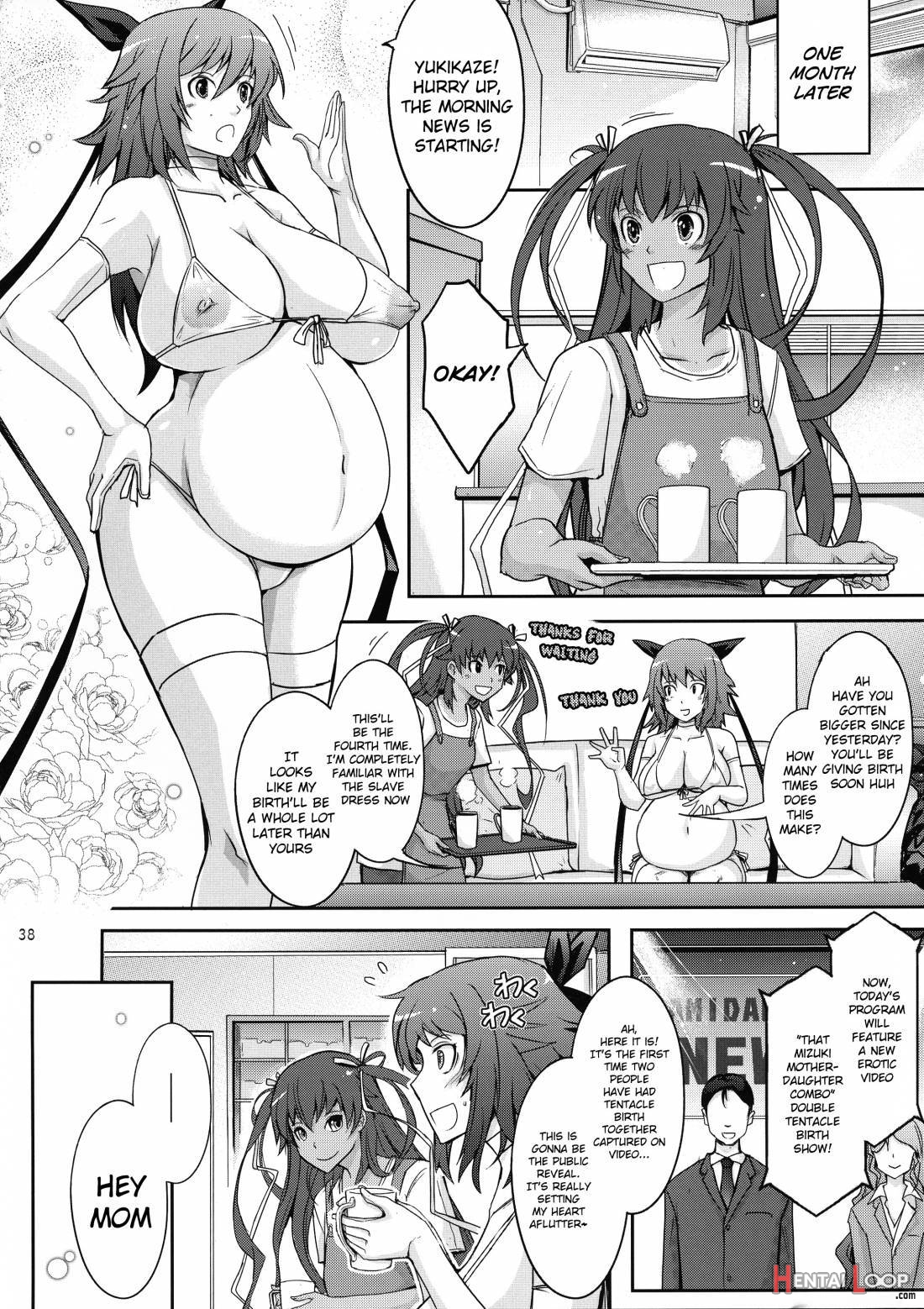 Tentacles Reisou Taimanin Yukikaze No Koukotsu page 36