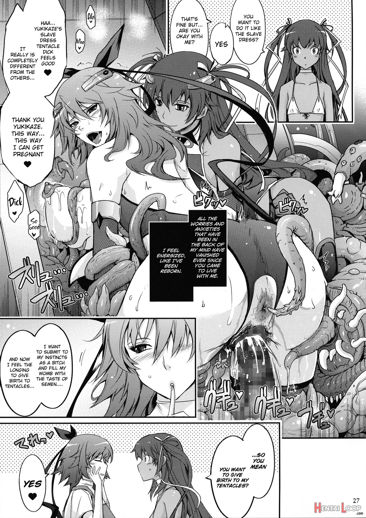 Tentacles Slave Dress Taimanin Yukikaze's Fall To Ecstasy page 29