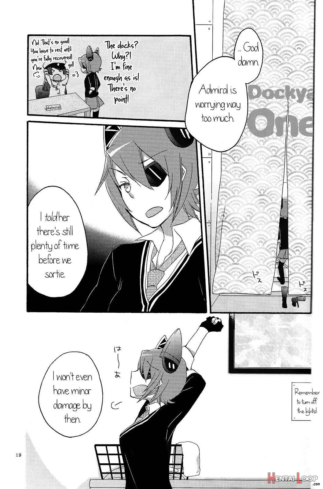 Tentatsuta Teishoku Okawari! page 17