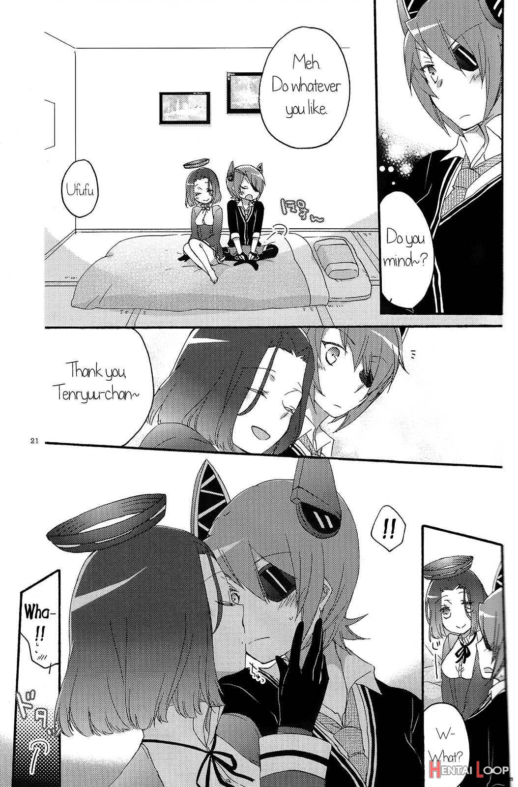 Tentatsuta Teishoku Okawari! page 19