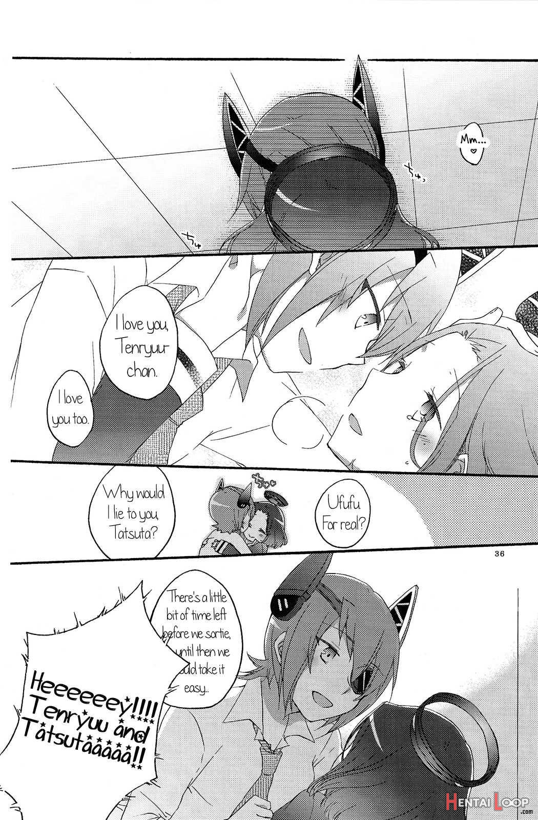 Tentatsuta Teishoku Okawari! page 34