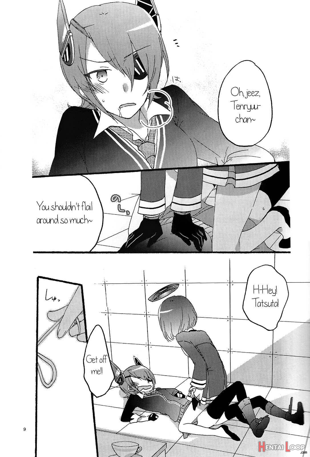 Tentatsuta Teishoku Okawari! page 8