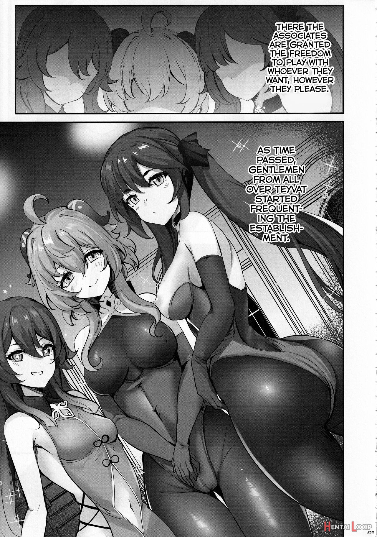 Teyvat Himitsu Club page 3