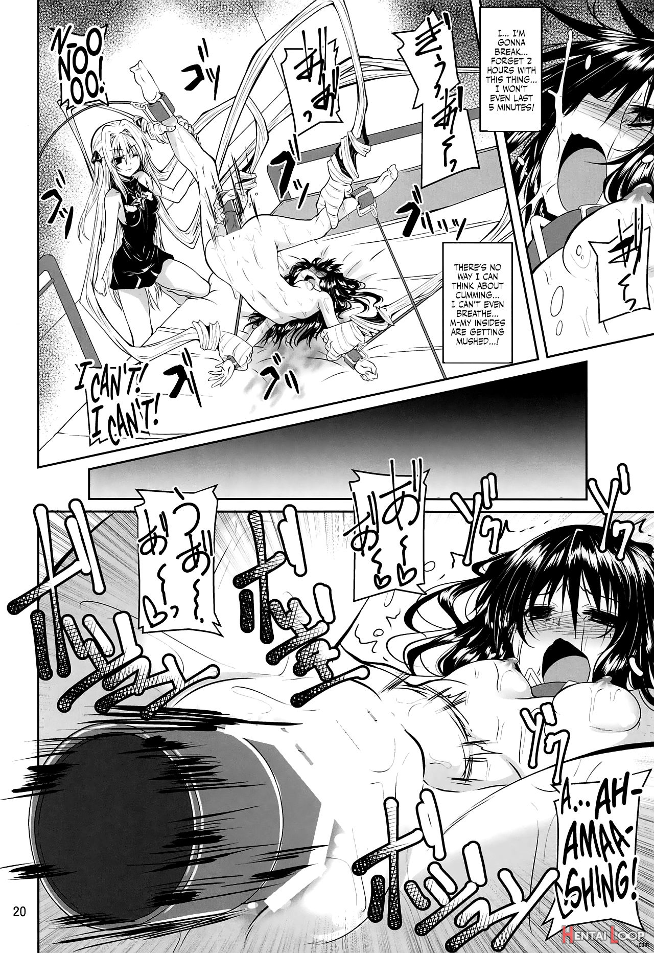 That Time Mikan Tried Her Best To Clear A Torture Game She Was Kidnapped Into Playing page 19