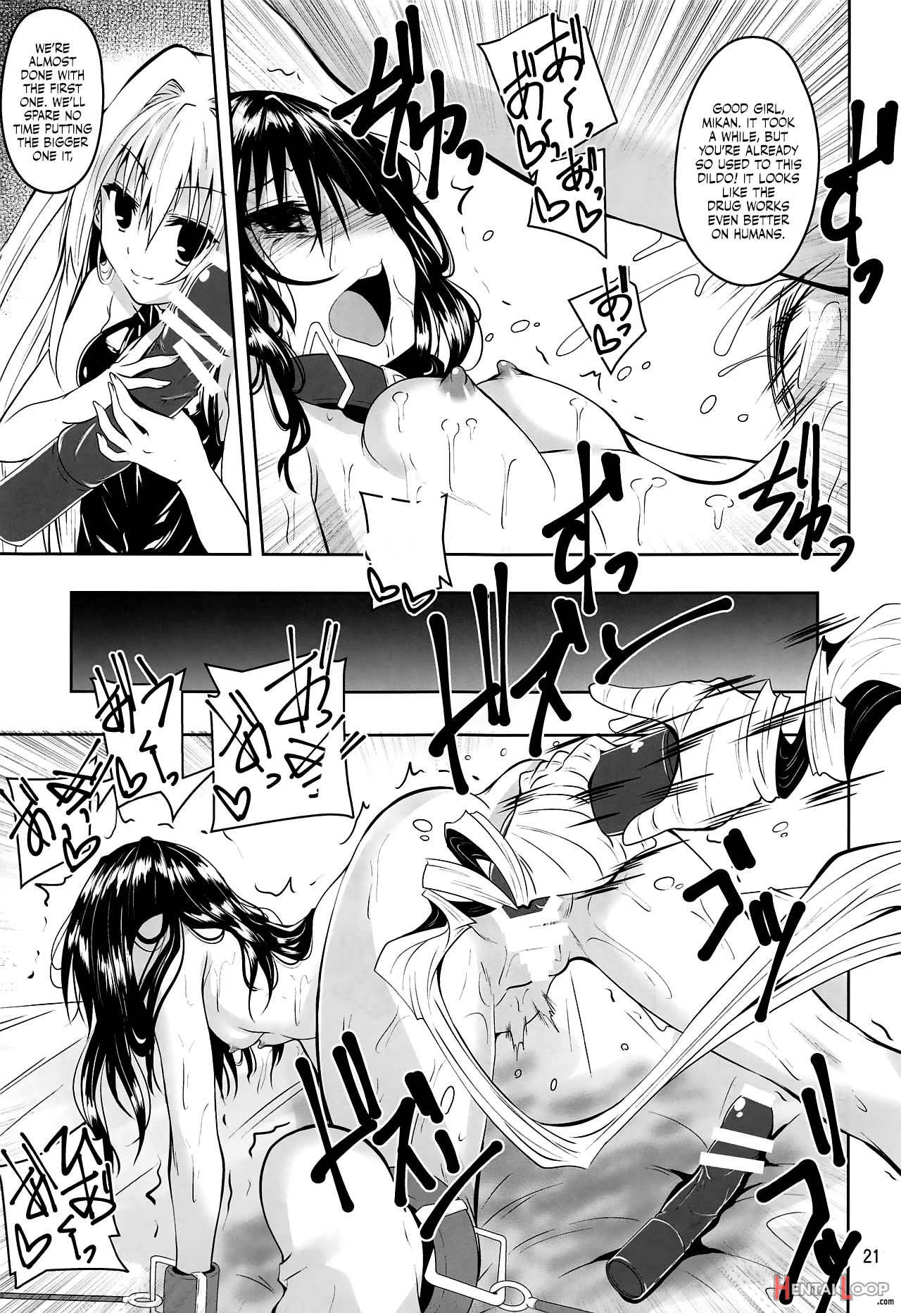 That Time Mikan Tried Her Best To Clear A Torture Game She Was Kidnapped Into Playing page 20