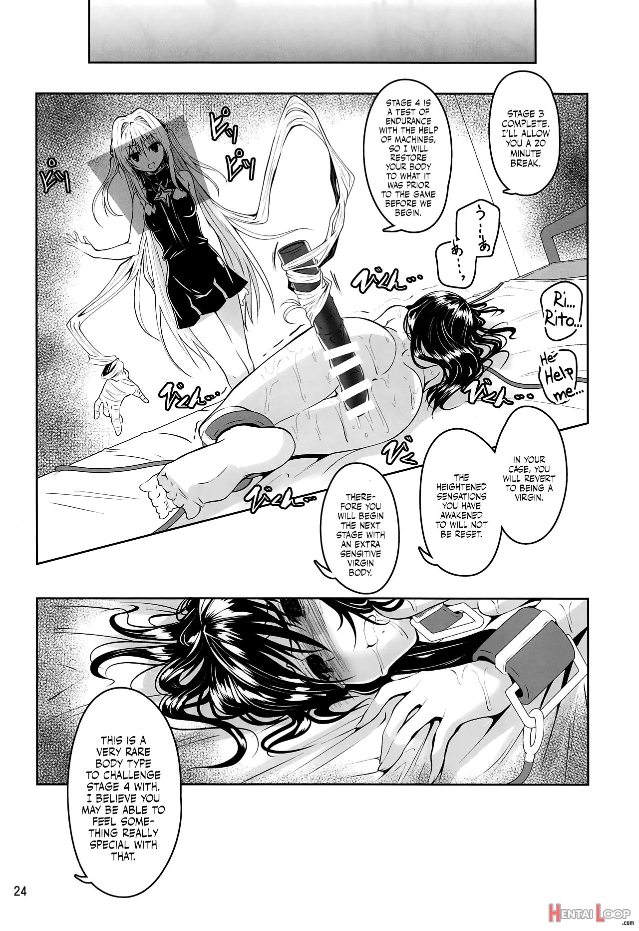 That Time Mikan Tried Her Best To Clear A Torture Game She Was Kidnapped Into Playing page 23