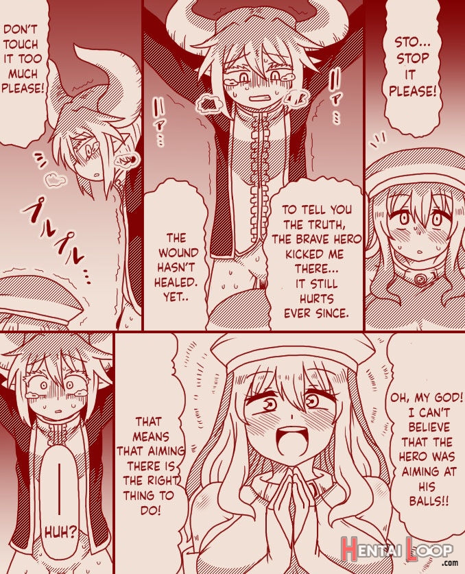 The Demon King And The Holy Pristess page 12