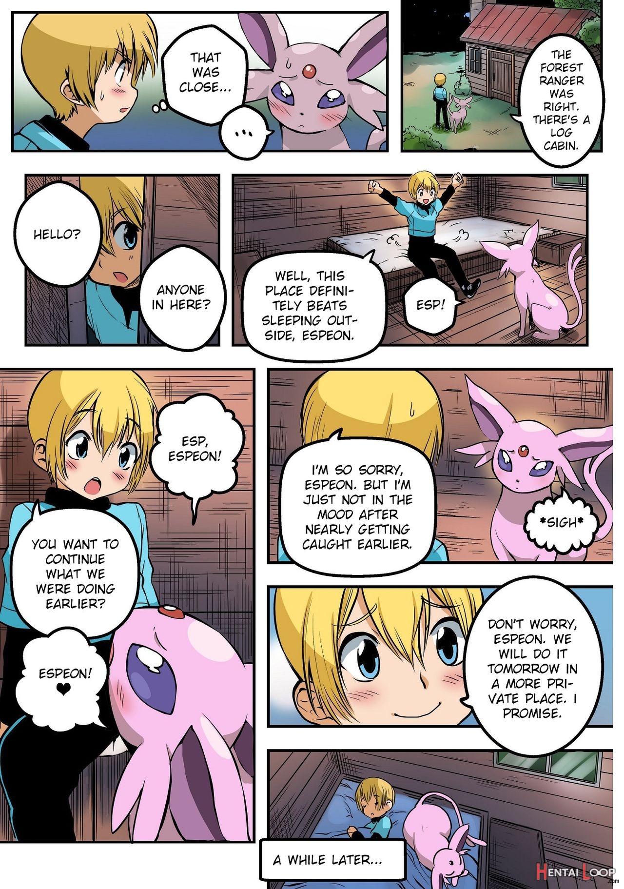 The Experiment Espeon page 3