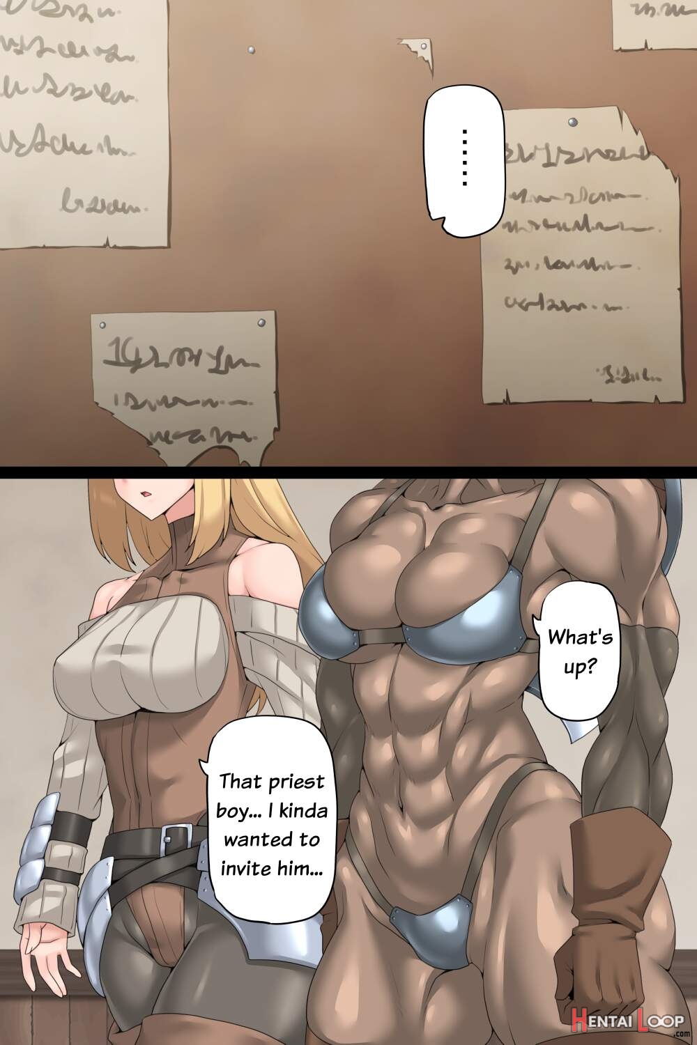 The Femboy Priest And The 2 Heroes page 10