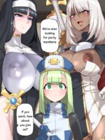 The Femboy Priest And The 2 Heroes page 6