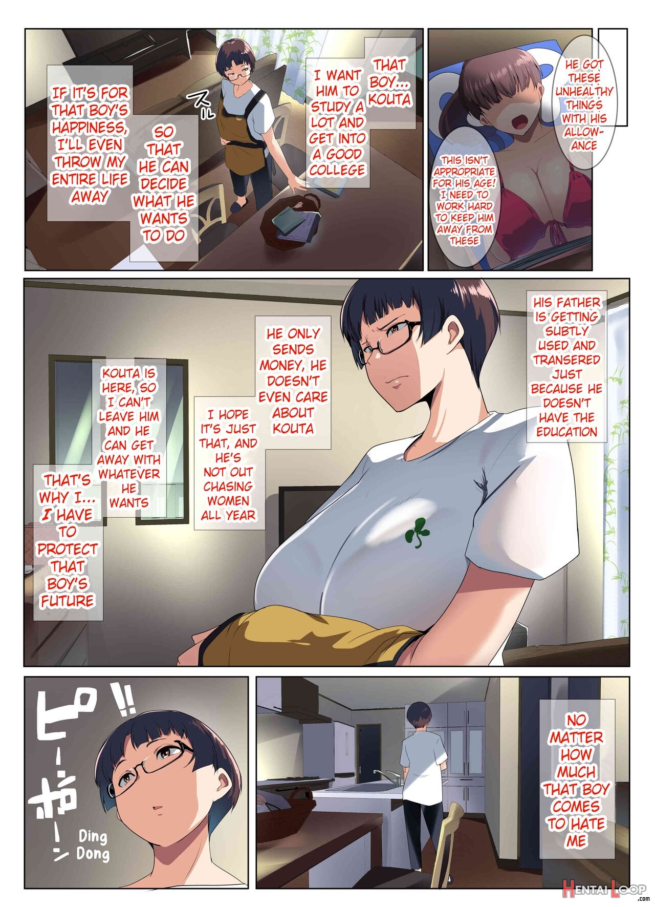 The Glasses-wearing Wife's Friend page 9
