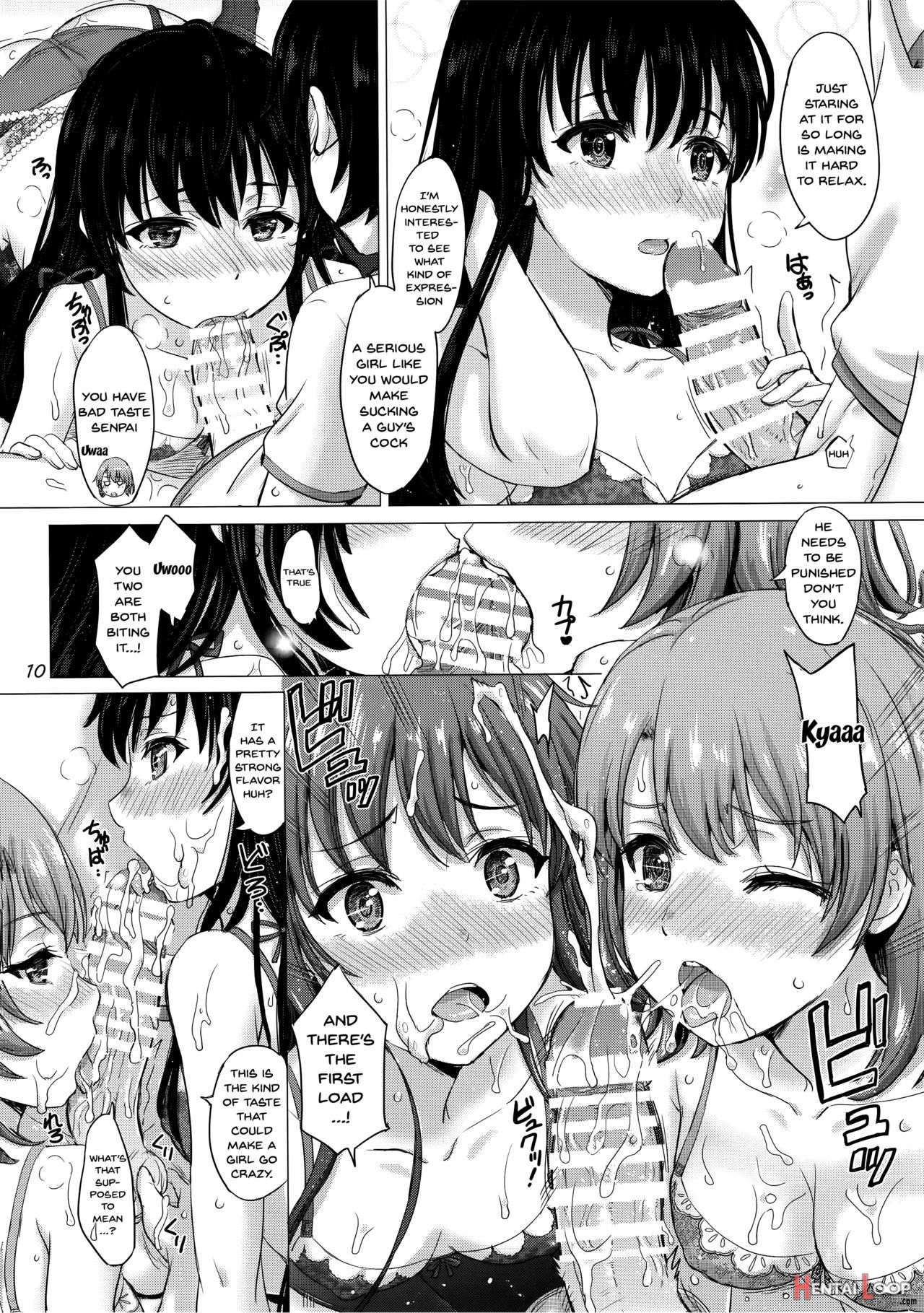 The Lewd Girls From The Service Club page 10