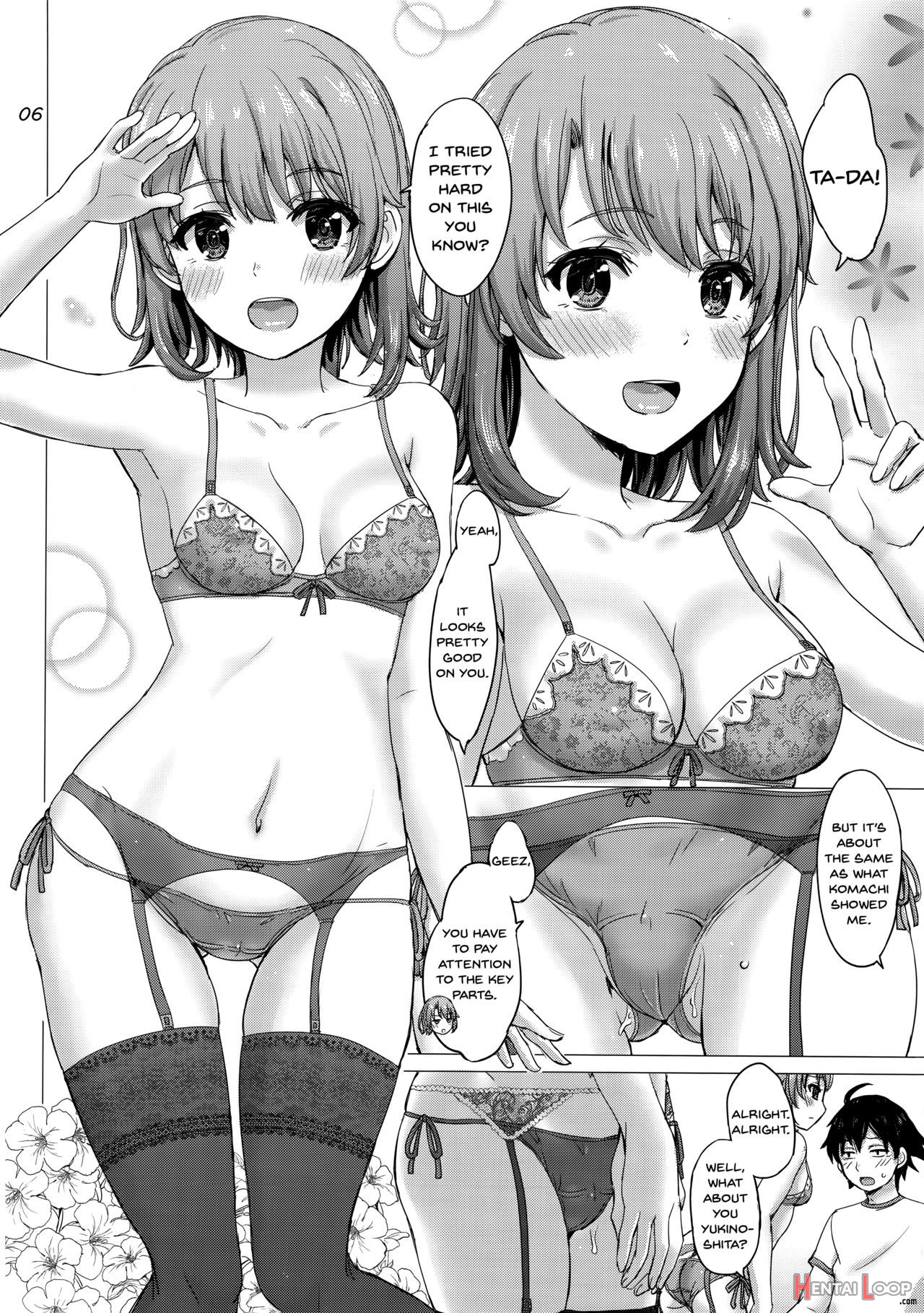The Lewd Girls From The Service Club page 6