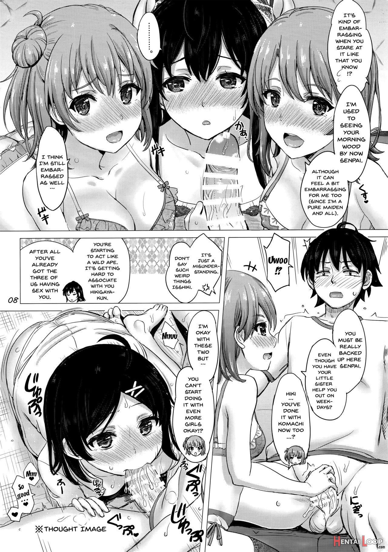 The Lewd Girls From The Service Club page 8