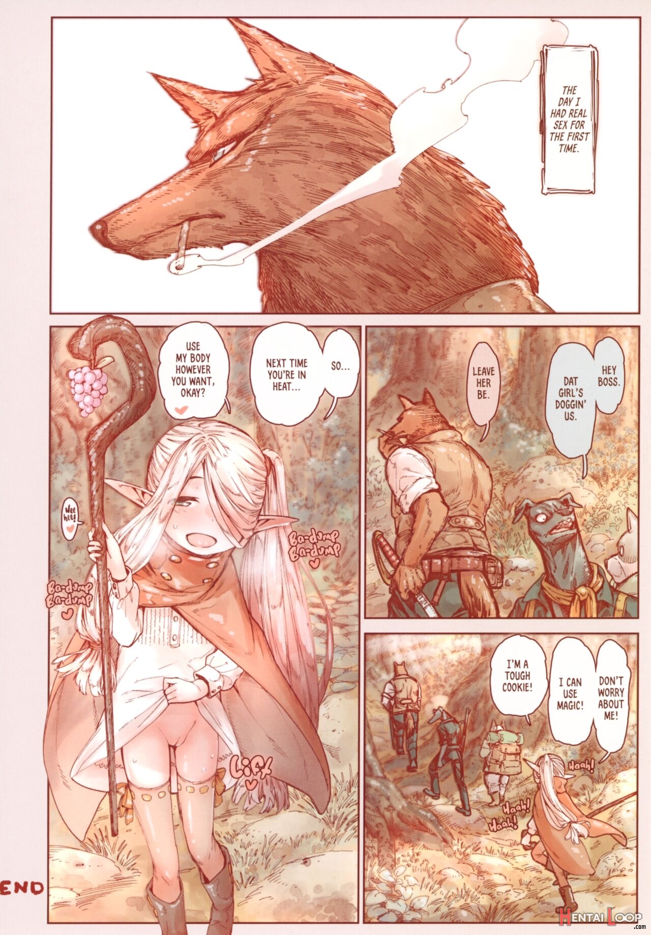 The Little Elf And The Savage Beastmen page 41