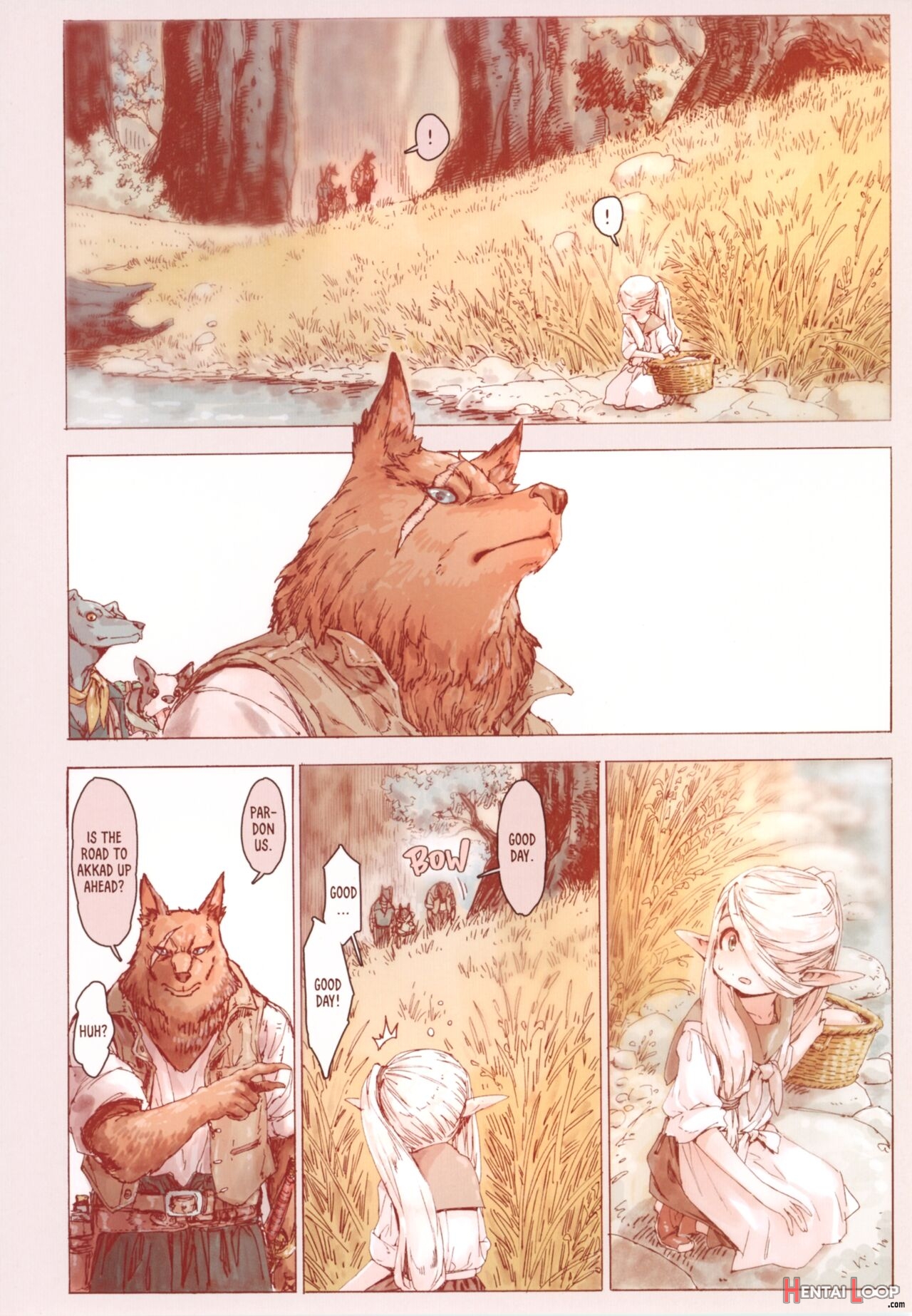 The Little Elf And The Savage Beastmen page 7