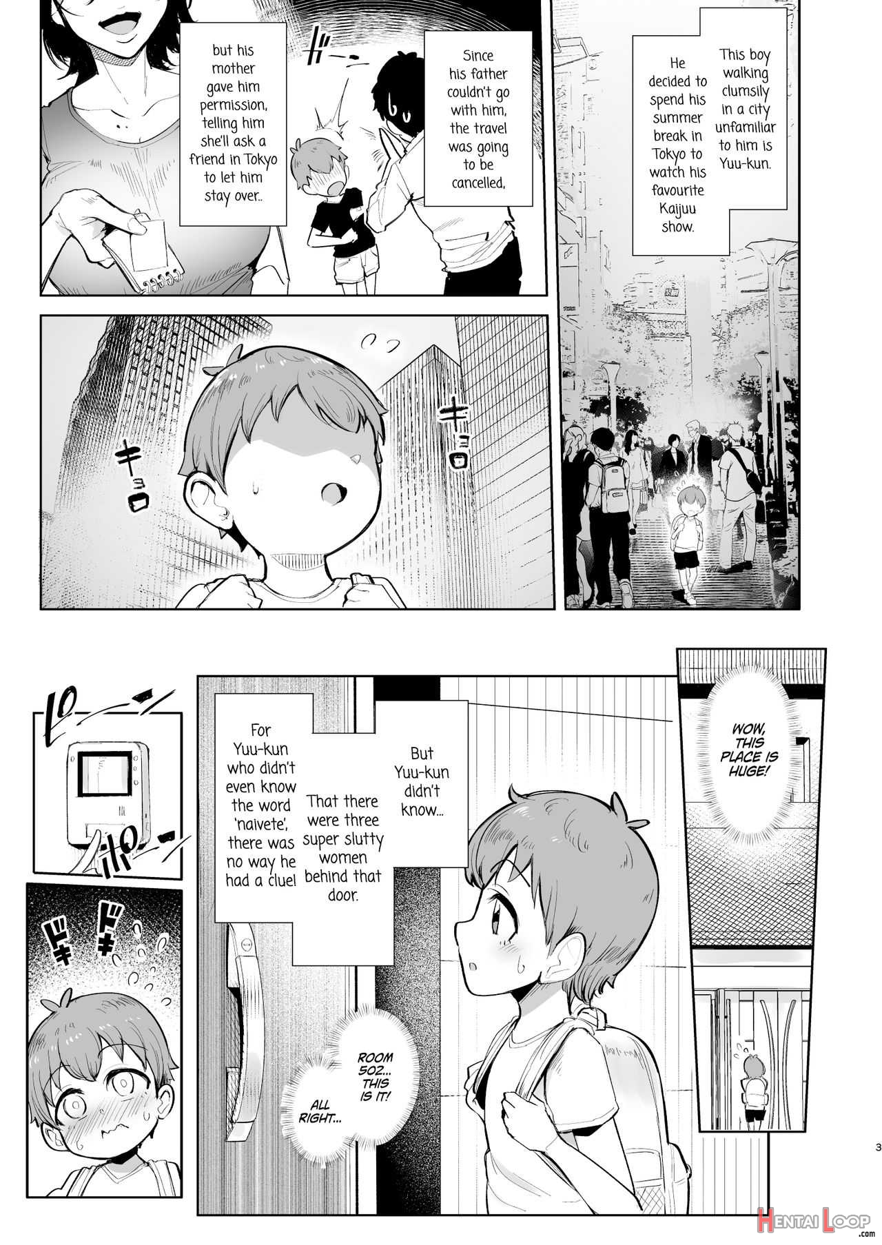 The Place I Stayed Over At Belonged To Perverted Gyaru Onee-chans page 2