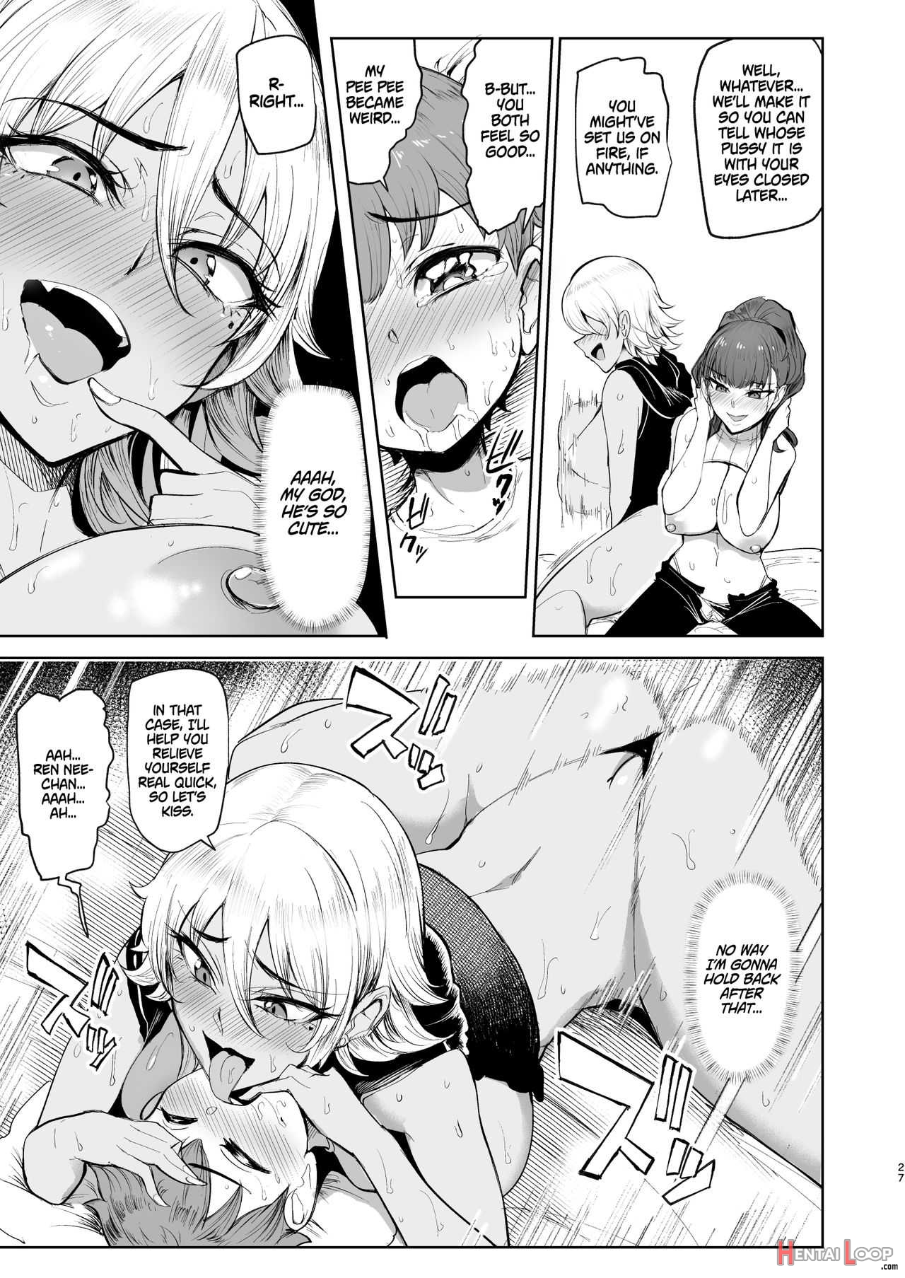 The Place I Stayed Over At Belonged To Perverted Gyaru Onee-chans page 26