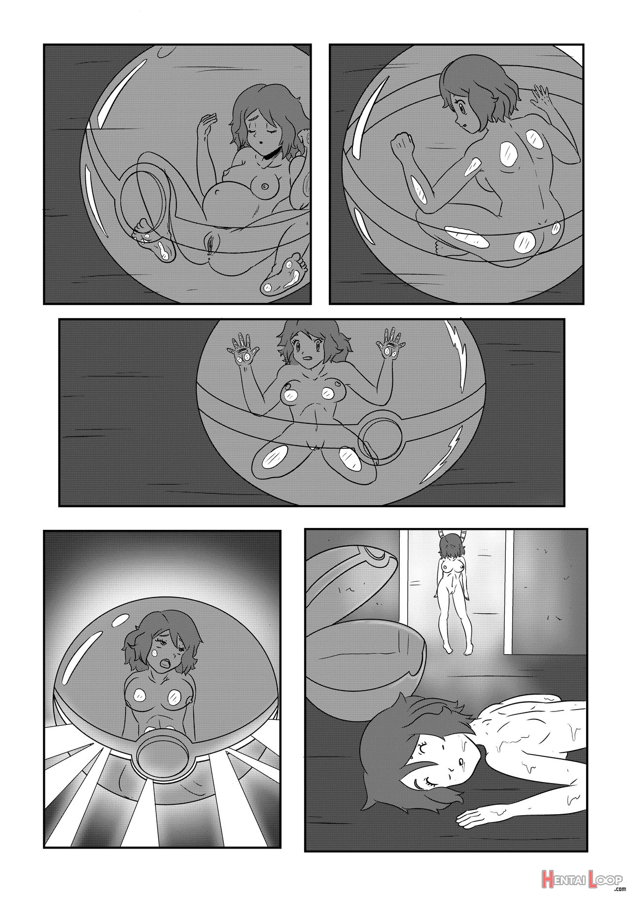 The Probing Of A Pokegirl, Serena page 8