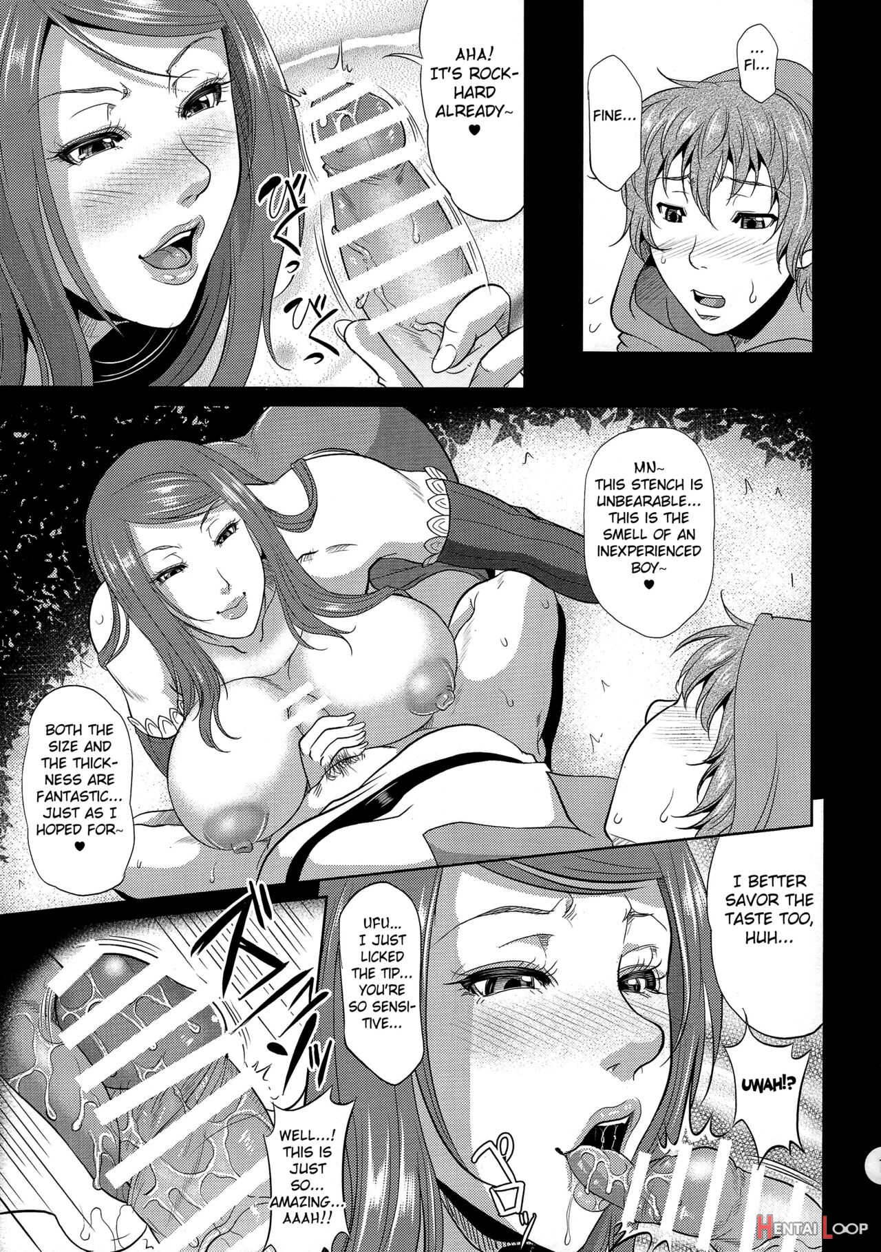 The Sorceress Is Too Lascivious, Camping Is Not An Easy Task... page 5