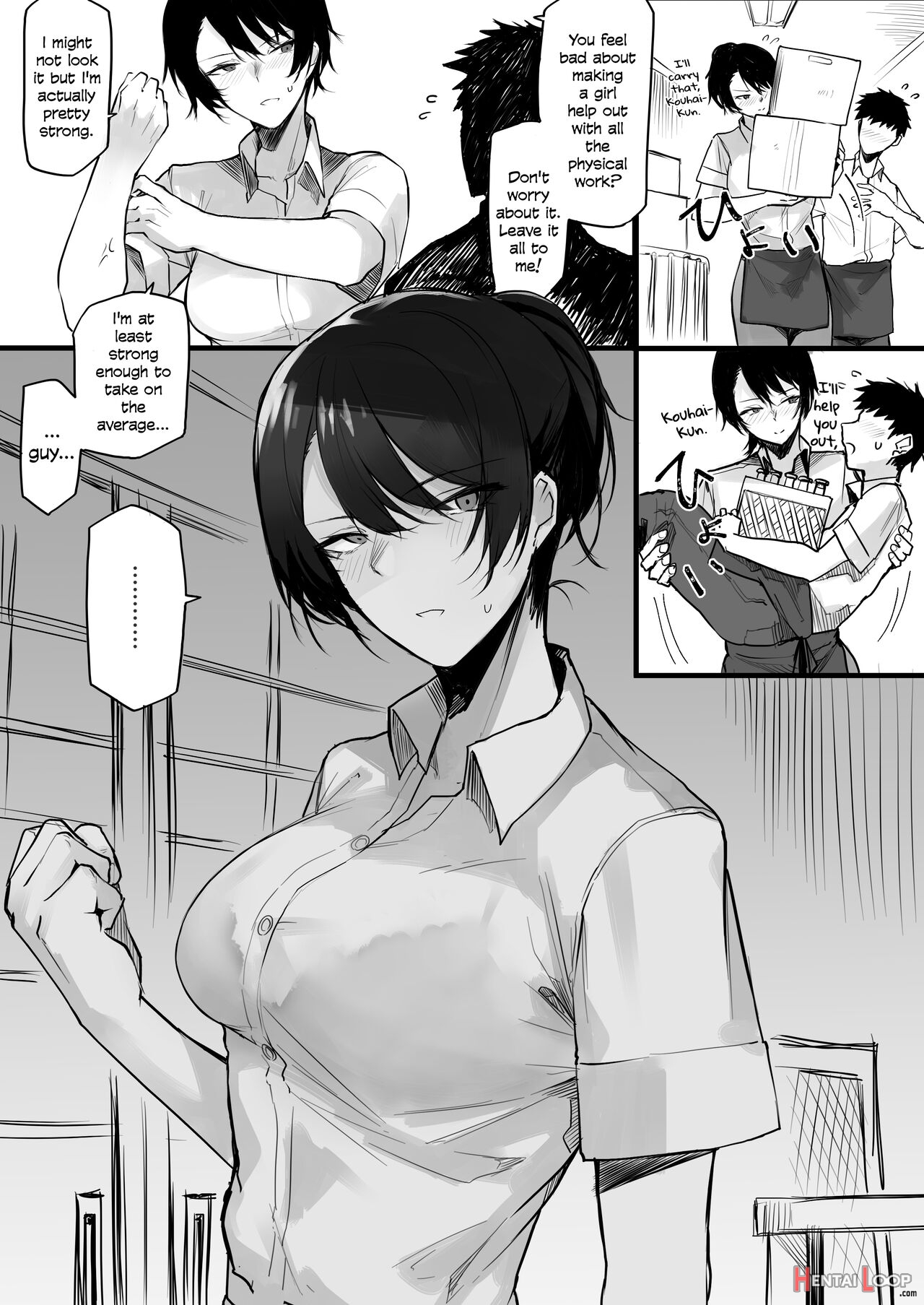 The Strong Onee-san Who Gave Into Temptation page 2