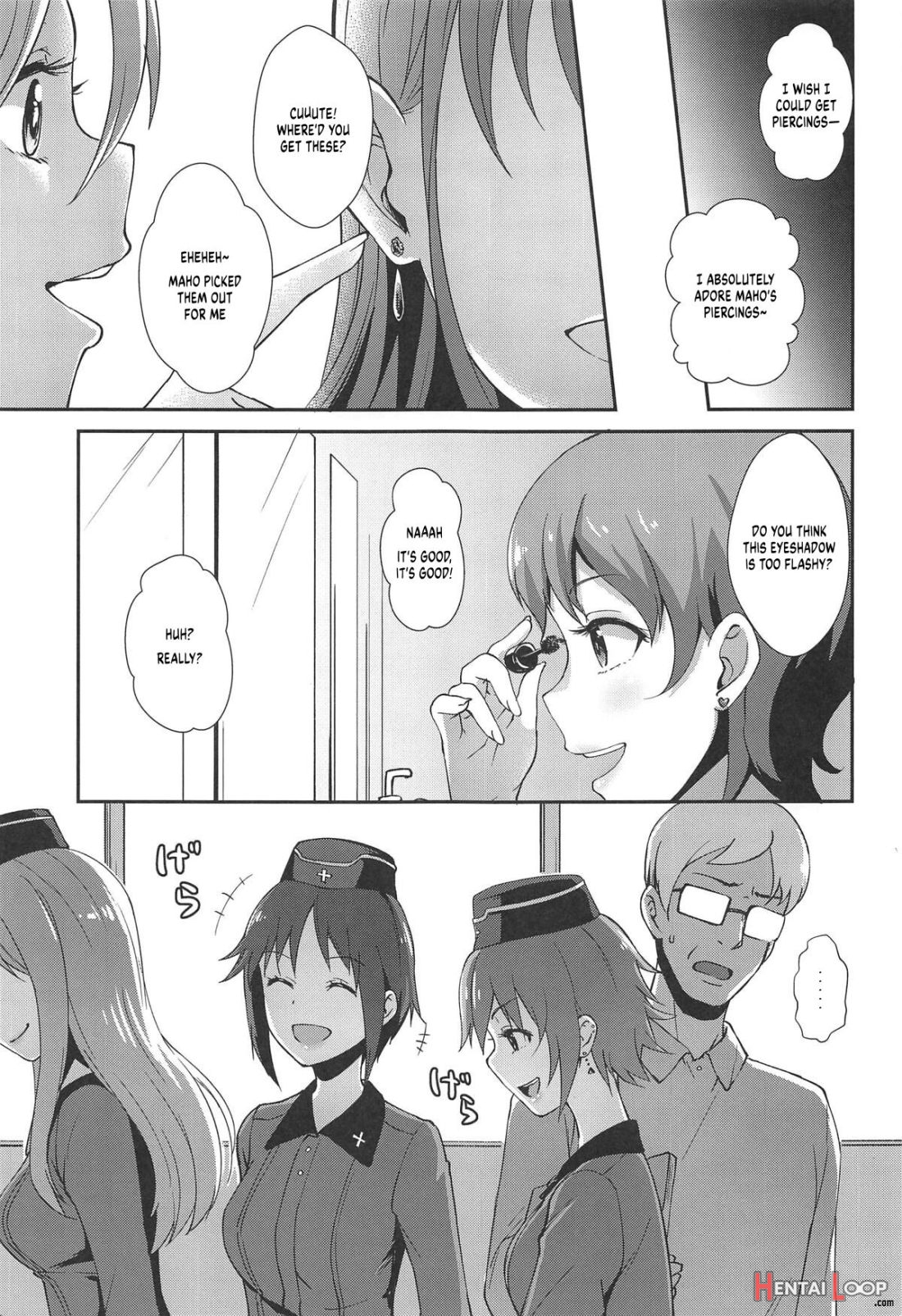 The Way How A Matriarch Is Brought Up – Maho’s Case, Bottom page 12