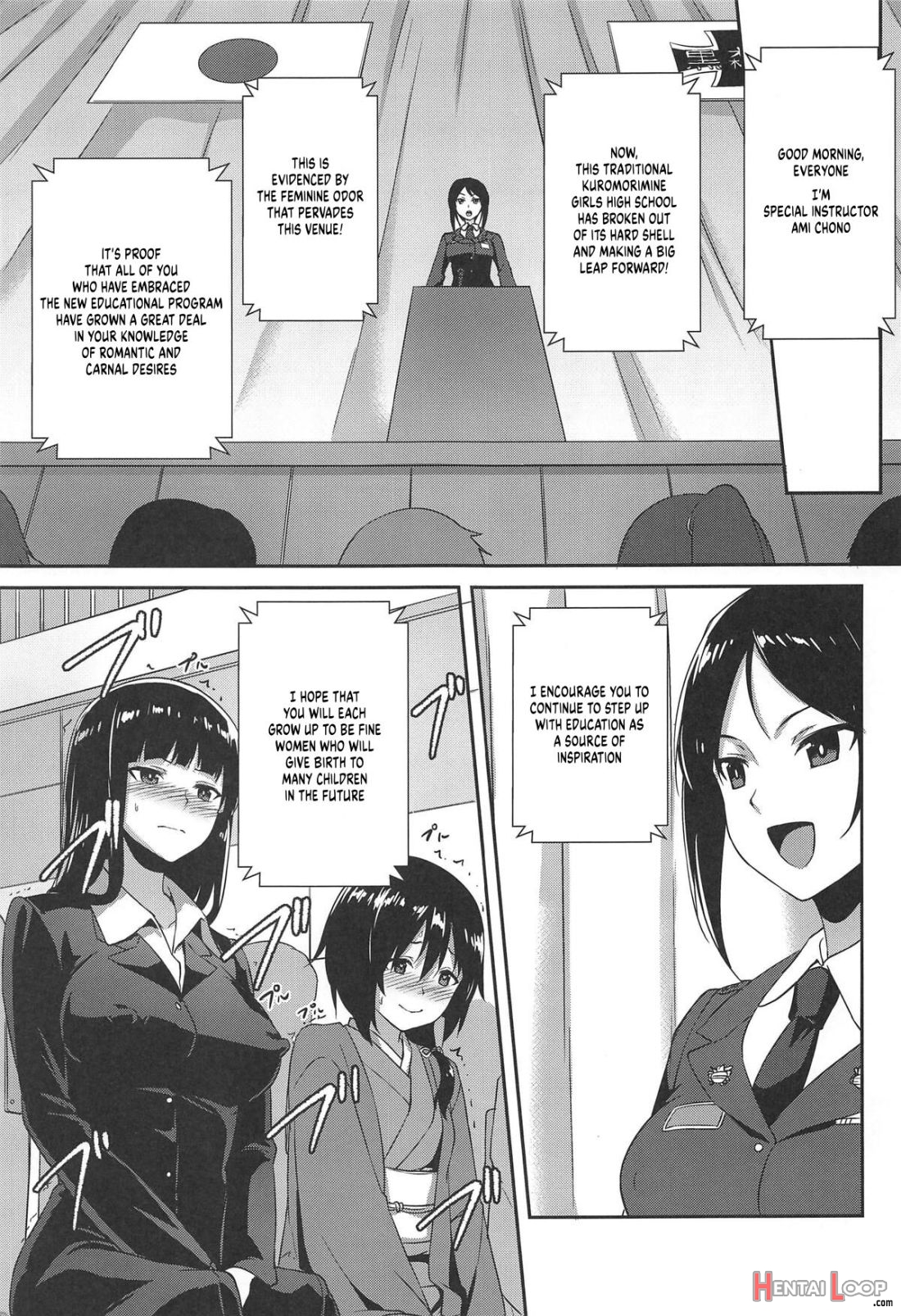 The Way How A Matriarch Is Brought Up – Maho’s Case, Bottom page 24