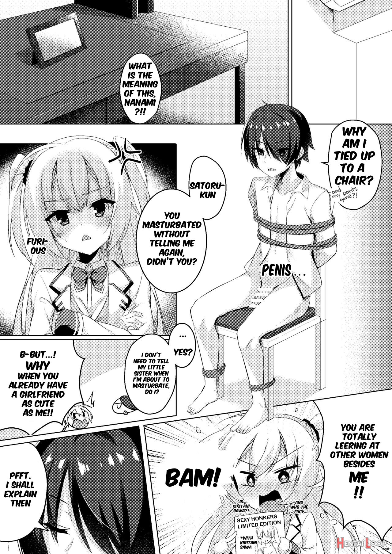 There's No Way I Would Lose To Onii-chan, Right? page 5