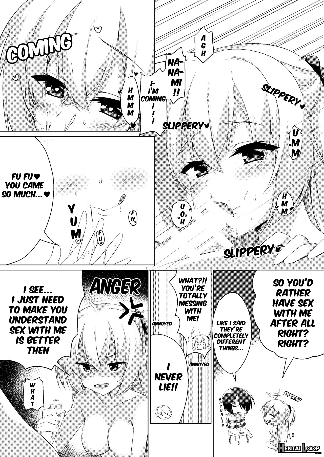 There's No Way I Would Lose To Onii-chan, Right? page 9