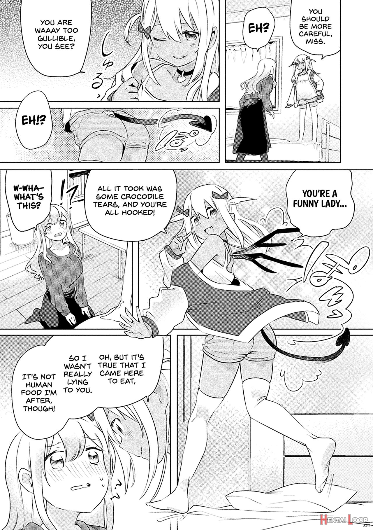 This Succubus Won't Lose To A Lolicon! page 5