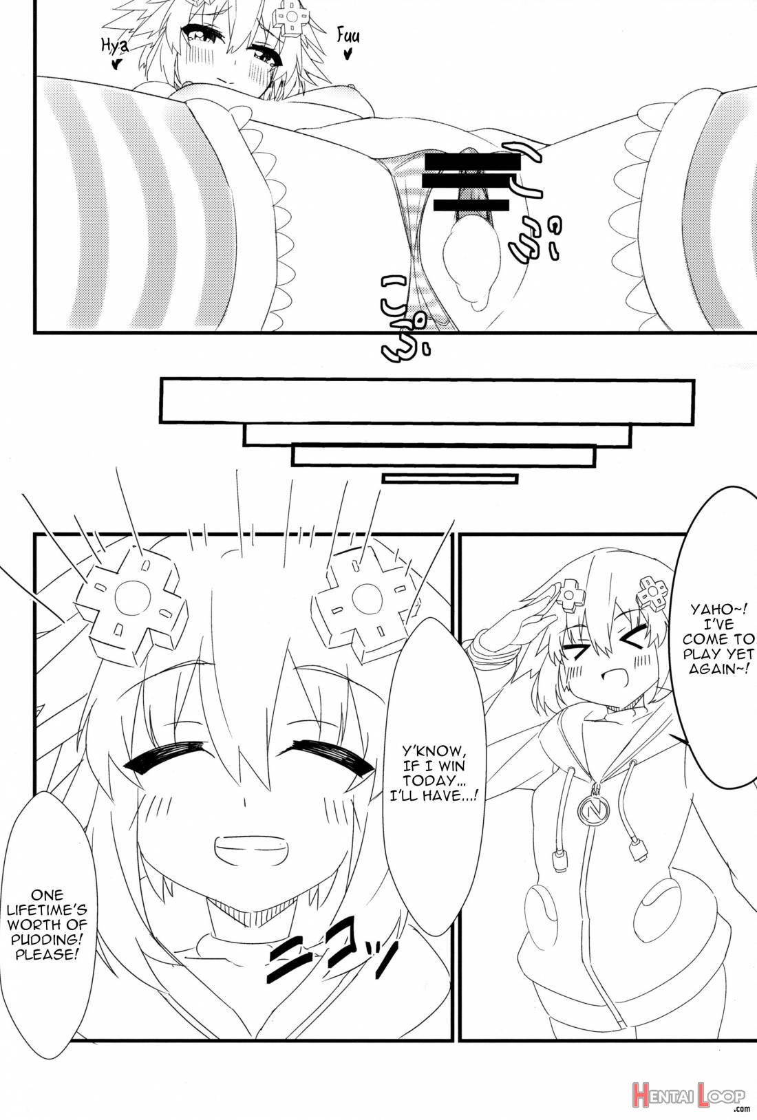 Tomodachi Ijou Koibito Miman Na Neptune To Ecchi Shichau Hon page 21