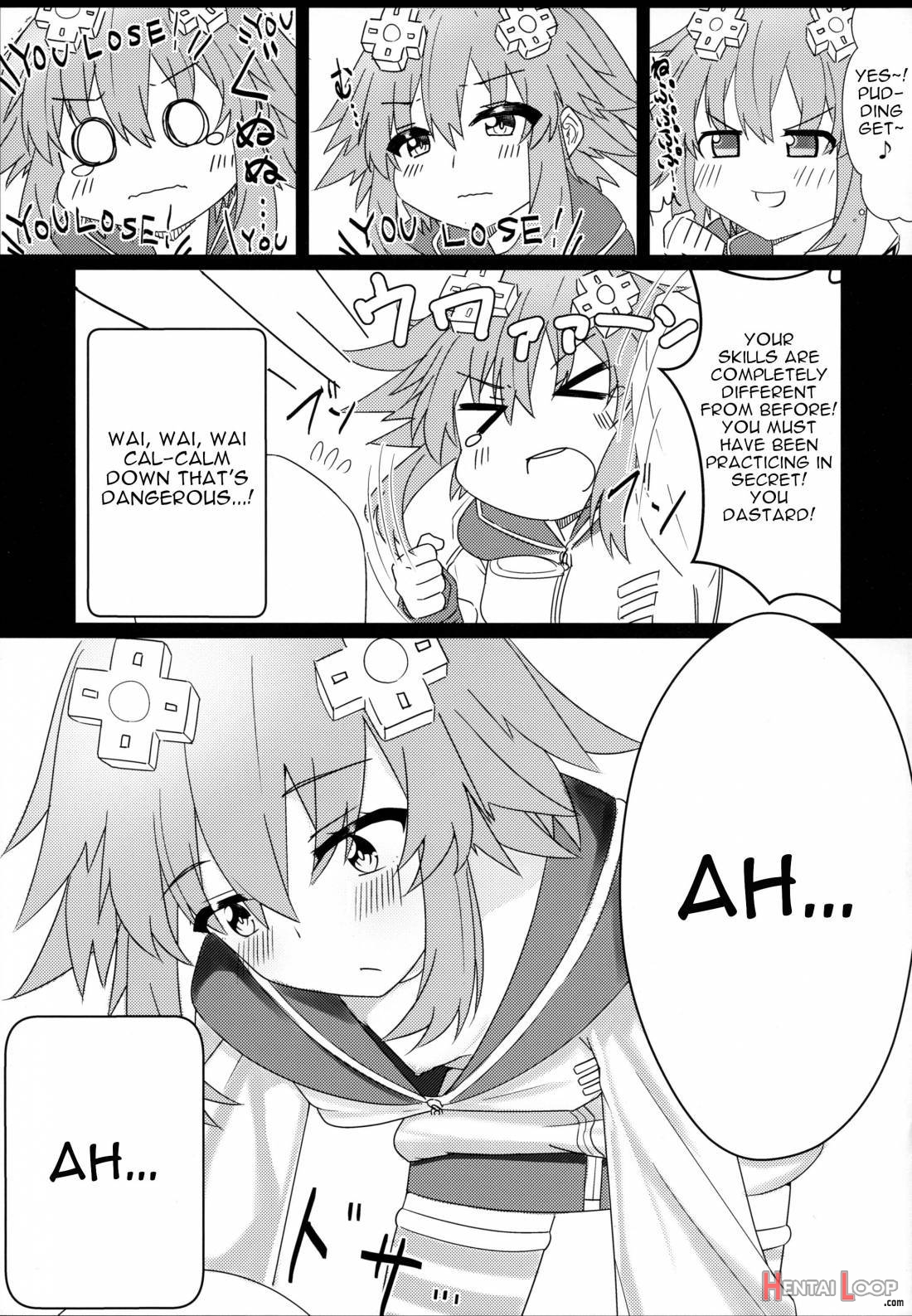 Tomodachi Ijou Koibito Miman Na Neptune To Ecchi Shichau Hon page 4