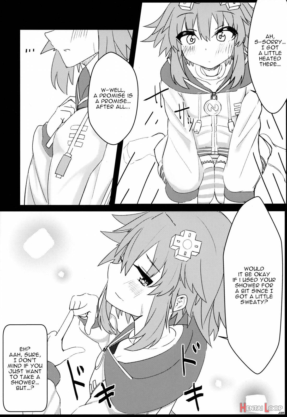 Tomodachi Ijou Koibito Miman Na Neptune To Ecchi Shichau Hon page 5