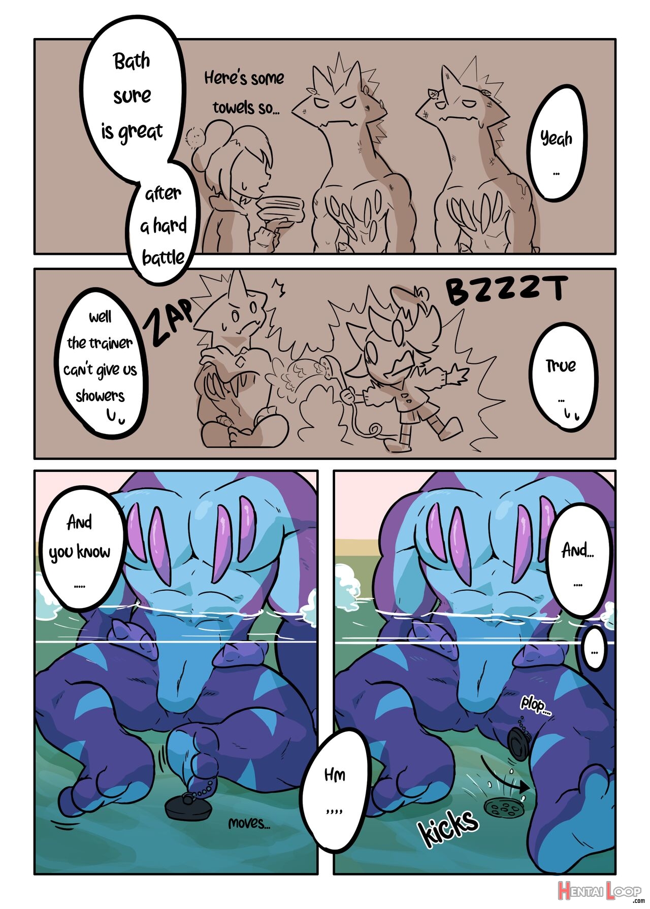Toxtricity's Bath Time page 3