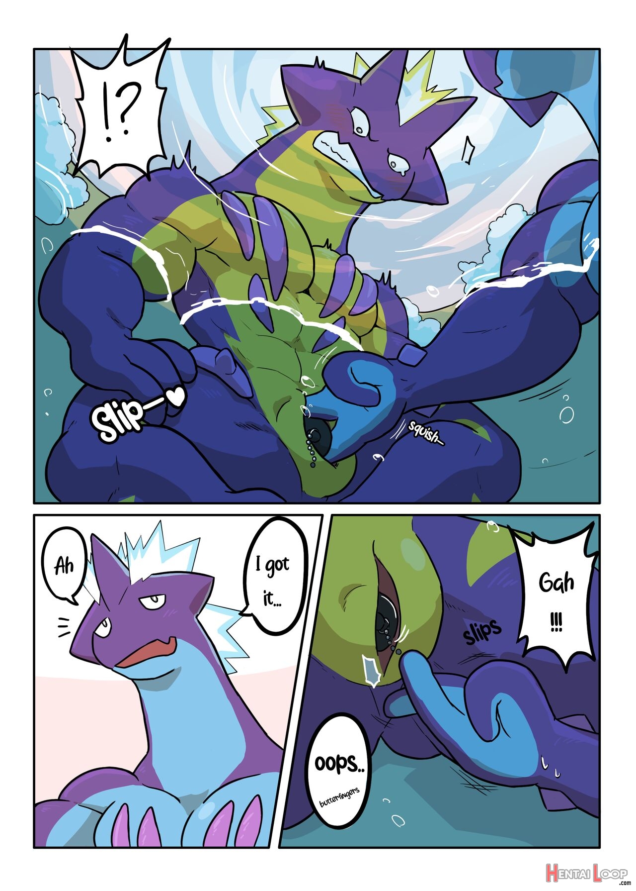 Toxtricity's Bath Time page 5