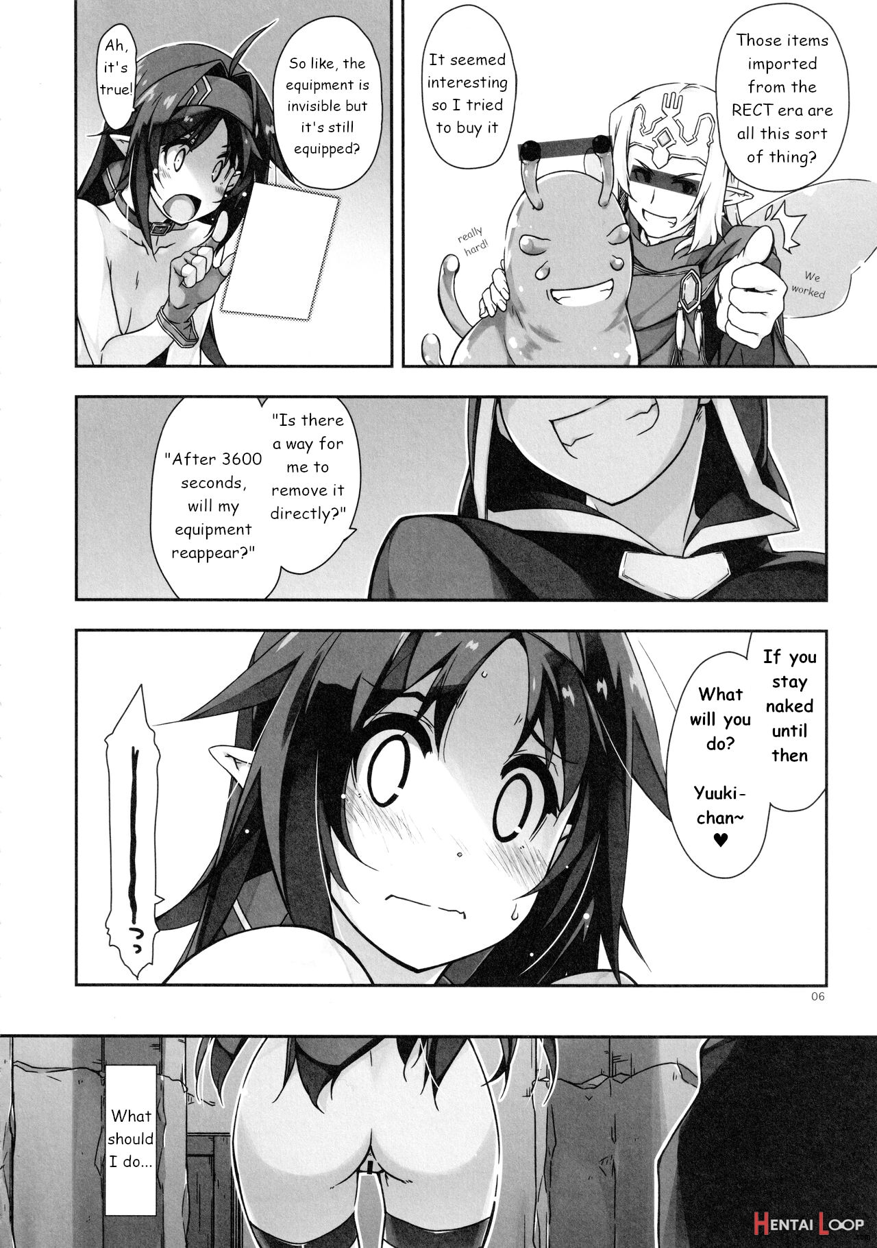 Toying With Yuuki 3 page 5