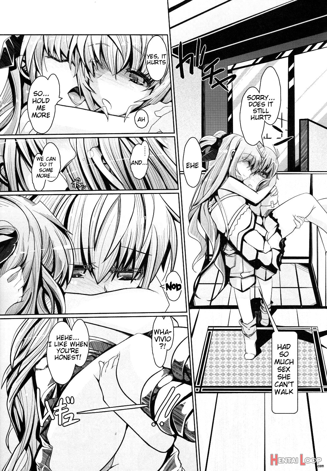 Training With Vivio! - My â˜† Lovers After page 11