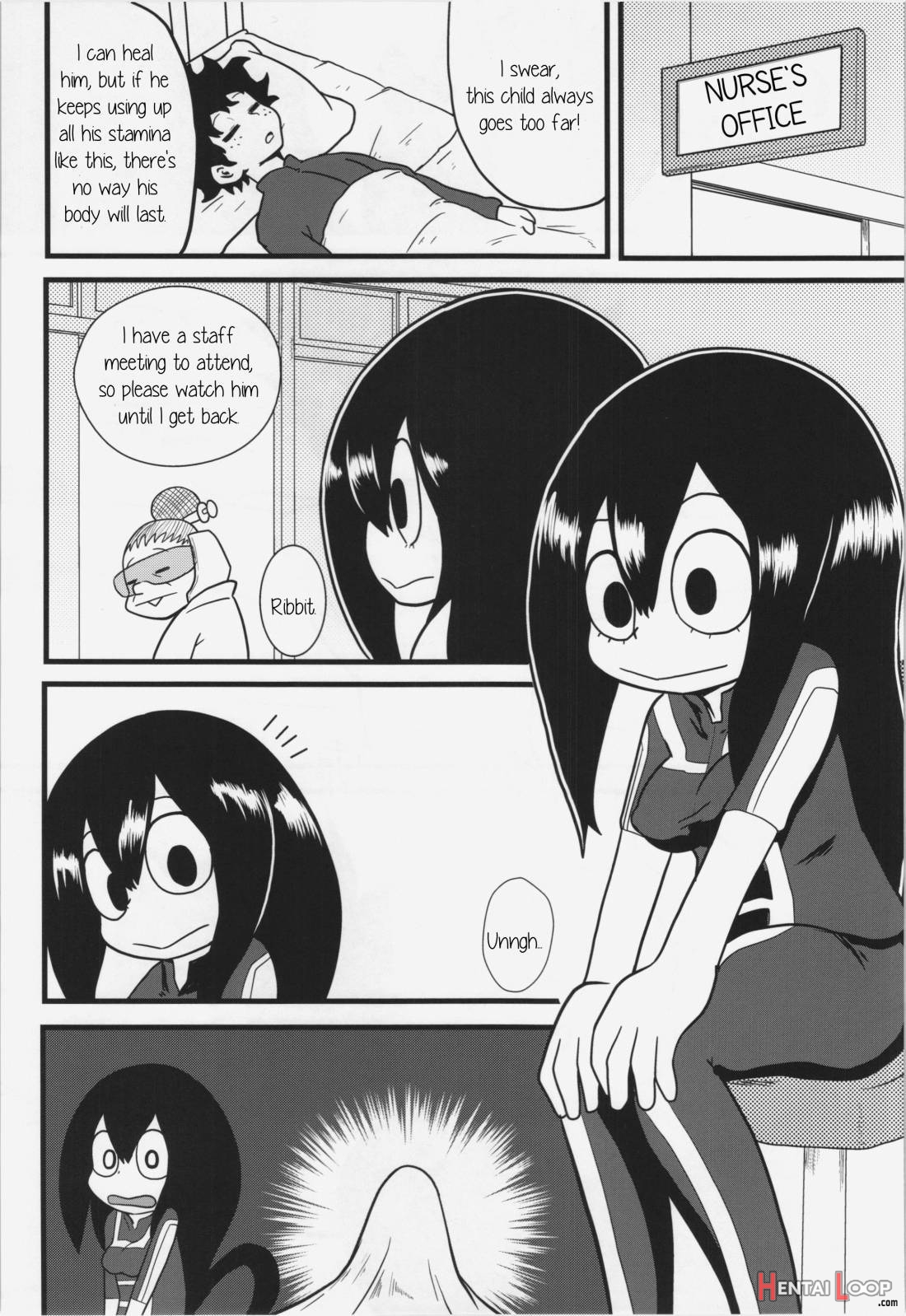 Tsuyu And! Some Do-your-best Dekx page 2