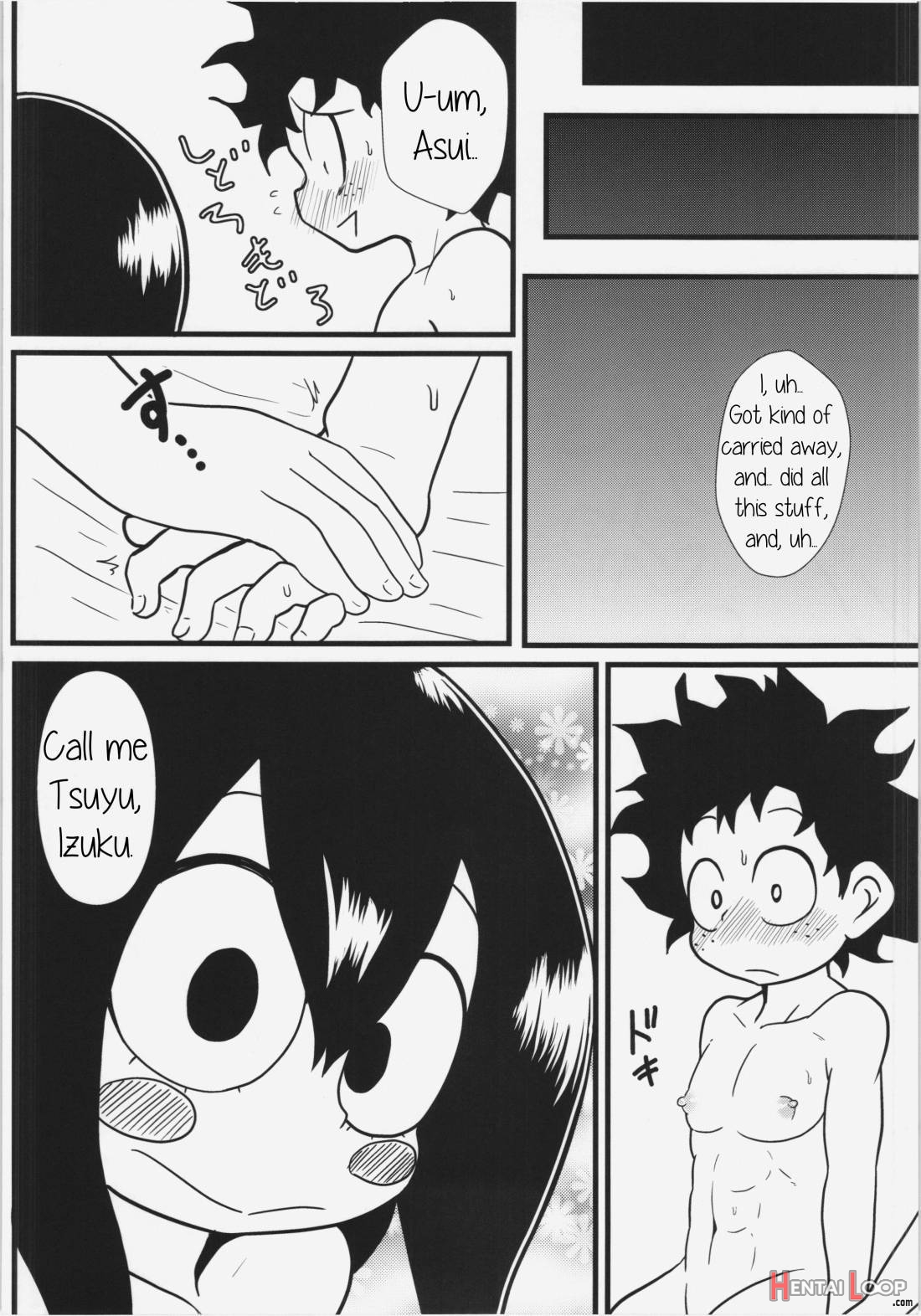 Tsuyu And! Some Do-your-best Dekx page 23