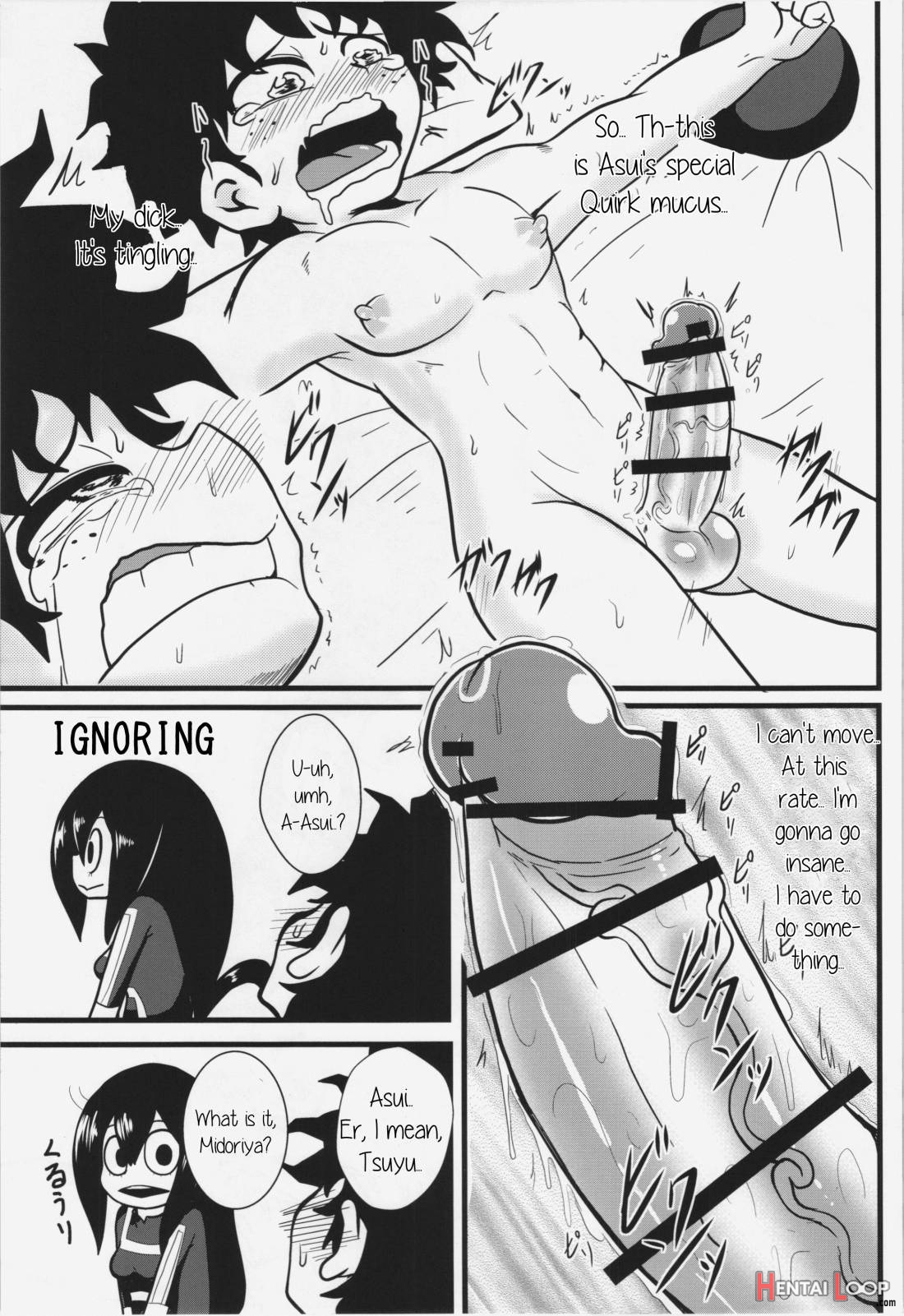 Tsuyu And! Some Do-your-best Dekx page 6
